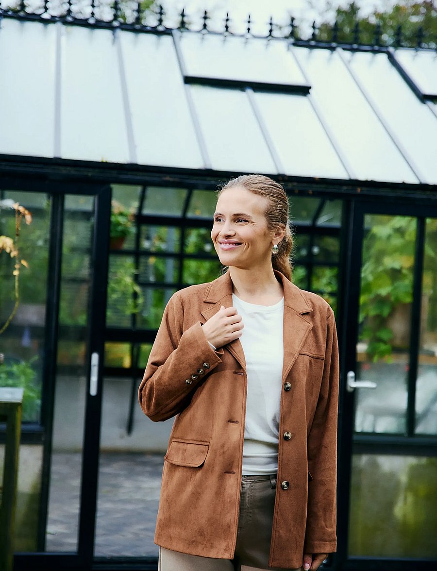 FREE/QUENT - FQTIJANNA-JACKET - single breasted blazers - thrush - 0