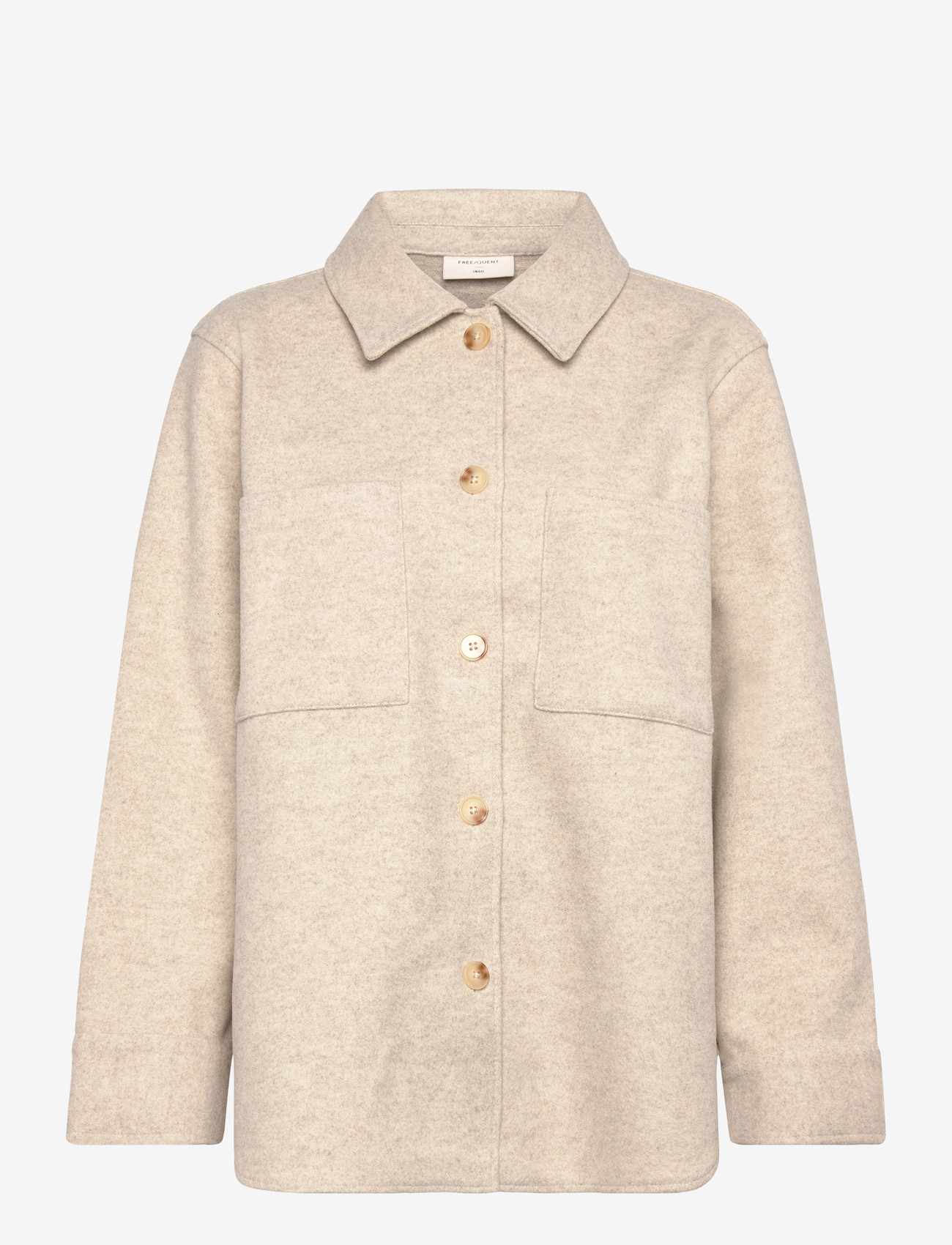 FREE/QUENT - FQYANNIK-JACKET - utilityjackor - moonbeam melange - 0