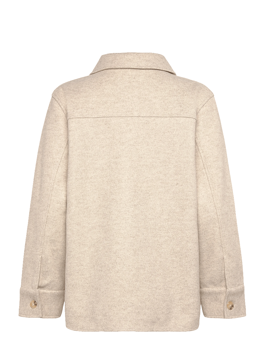 FREE/QUENT - FQYANNIK-JACKET - vestes utilitaires - moonbeam melange - 2