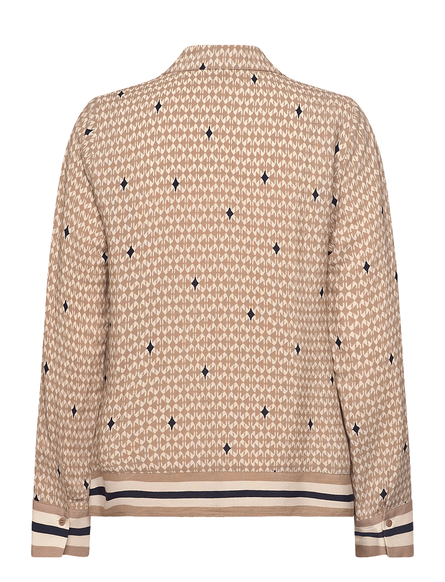 FREE/QUENT - FQNISA-BLOUSE - langærmede bluser - silver mink w. moonbeam - 2