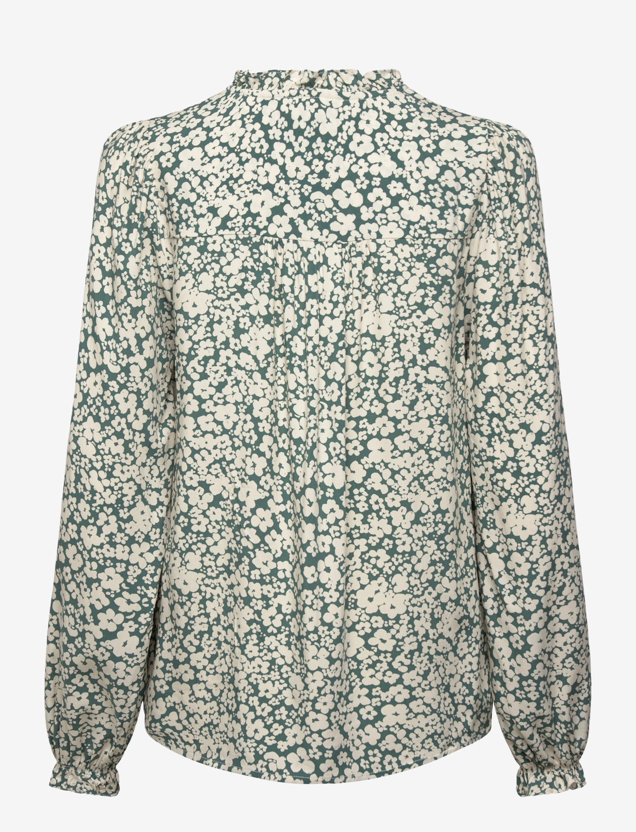 FREE/QUENT - FQADNEY-BLOUSE - langærmede bluser - dark forest w. moonbeam - 2