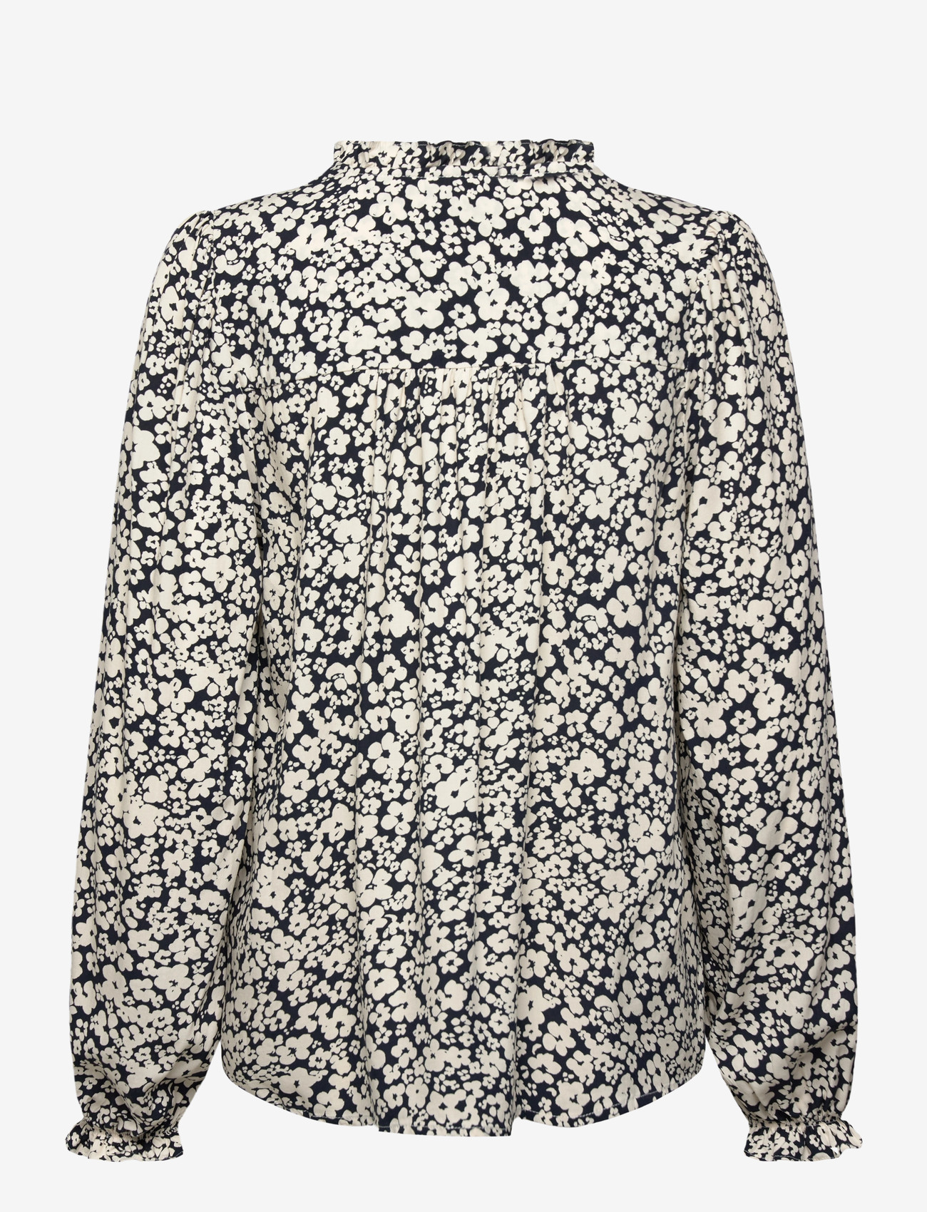 FREE/QUENT - FQADNEY-BLOUSE - långärmade blusar - navy blazer w. moonbeam - 1