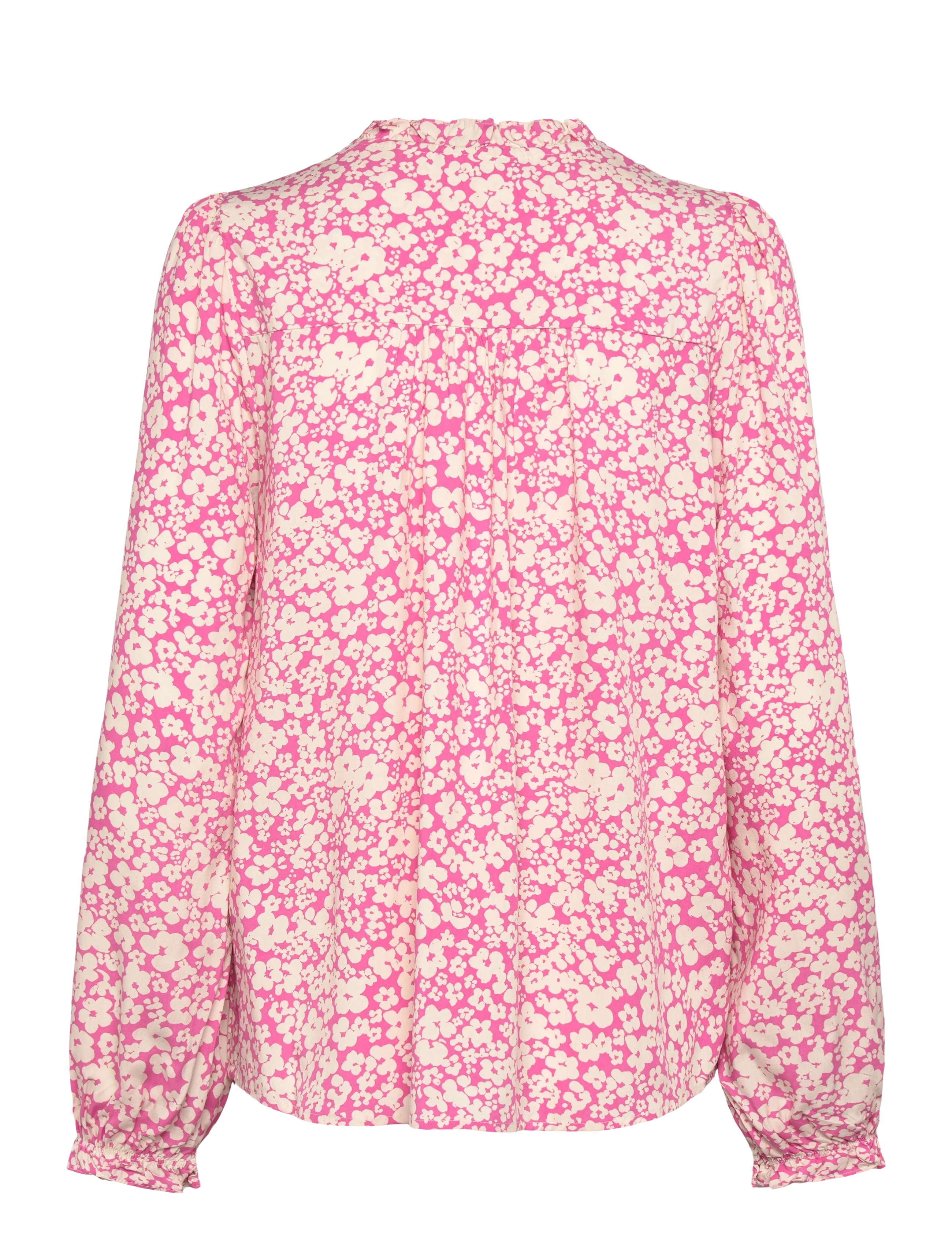 FREE/QUENT - FQADNEY-BLOUSE - langärmelige blusen - wild orchid w. moonbeam - 2