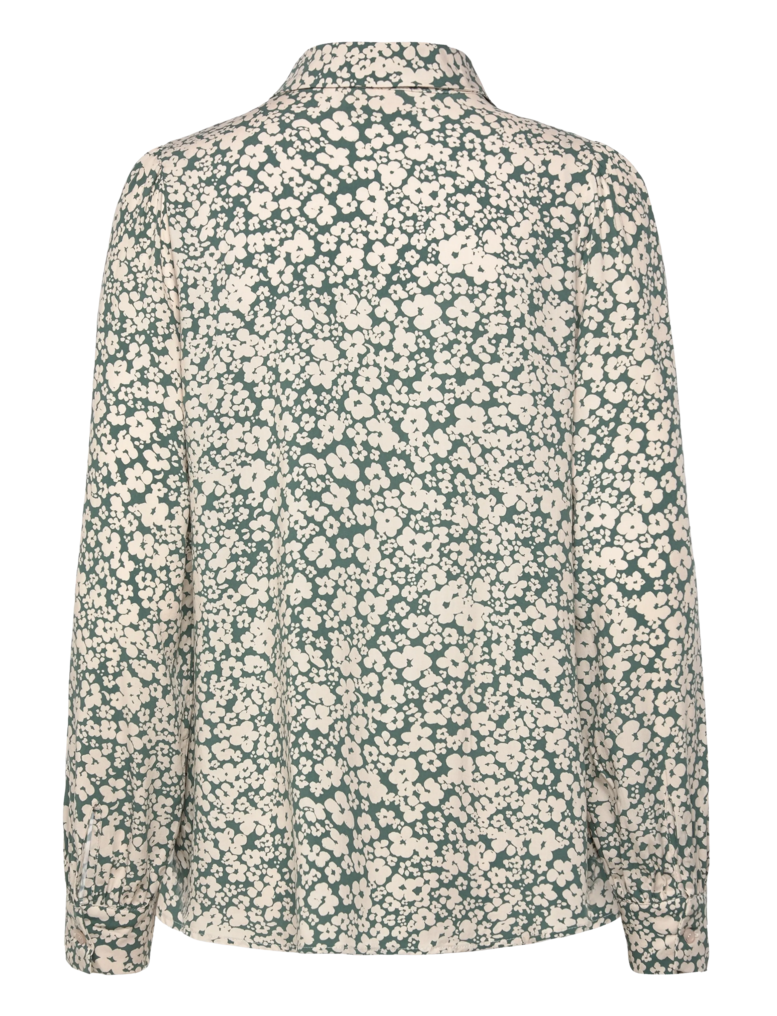 FREE/QUENT - FQADNEY-SHIRT - long sleeved blouses - dark forest w. moonbeam - 2