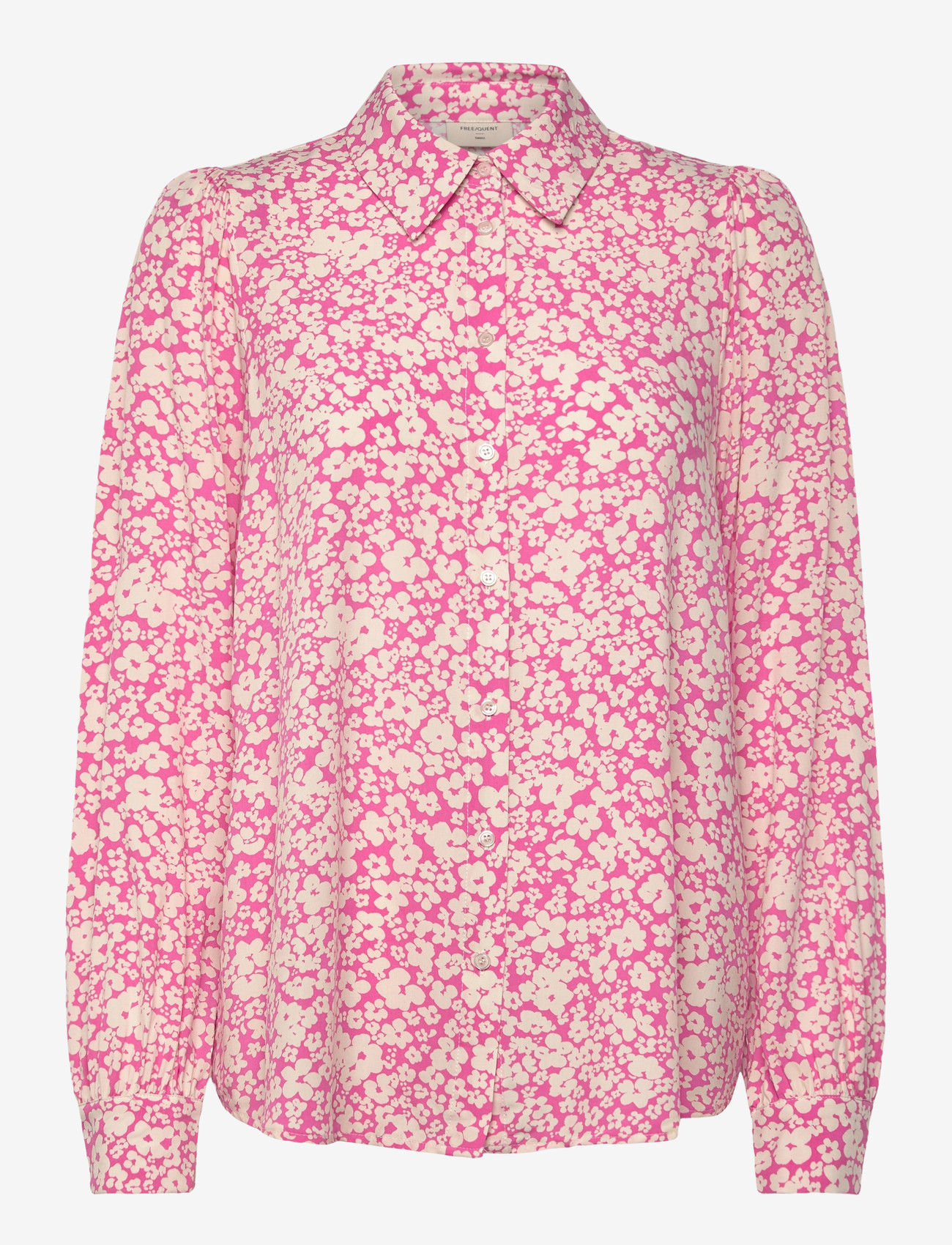 FREE/QUENT - FQADNEY-SHIRT - langærmede bluser - wild orchid w. moonbeam - 1