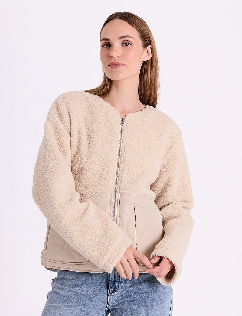 FREE/QUENT - FQAMRA-JACKET - forårsjakker - moonbeam - 0