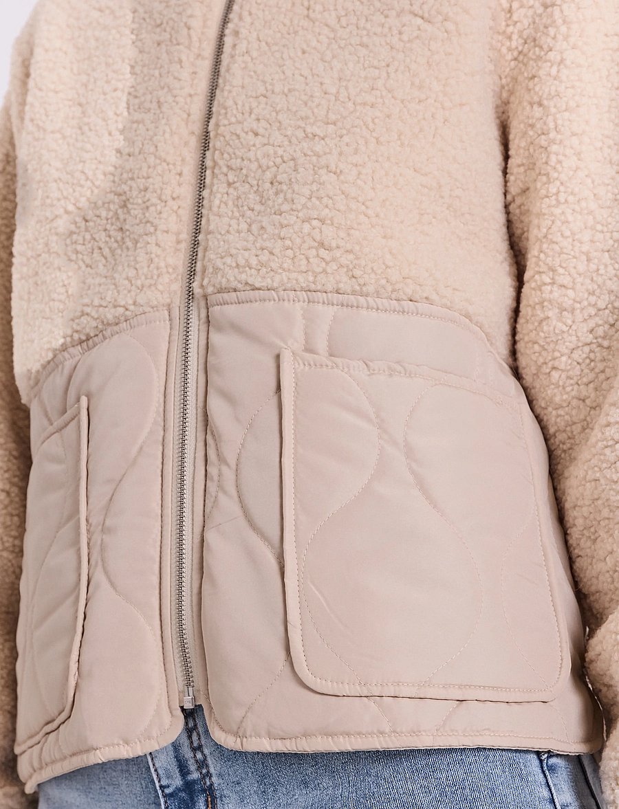 FREE/QUENT - FQAMRA-JACKET - quilted jakker - moonbeam - 3