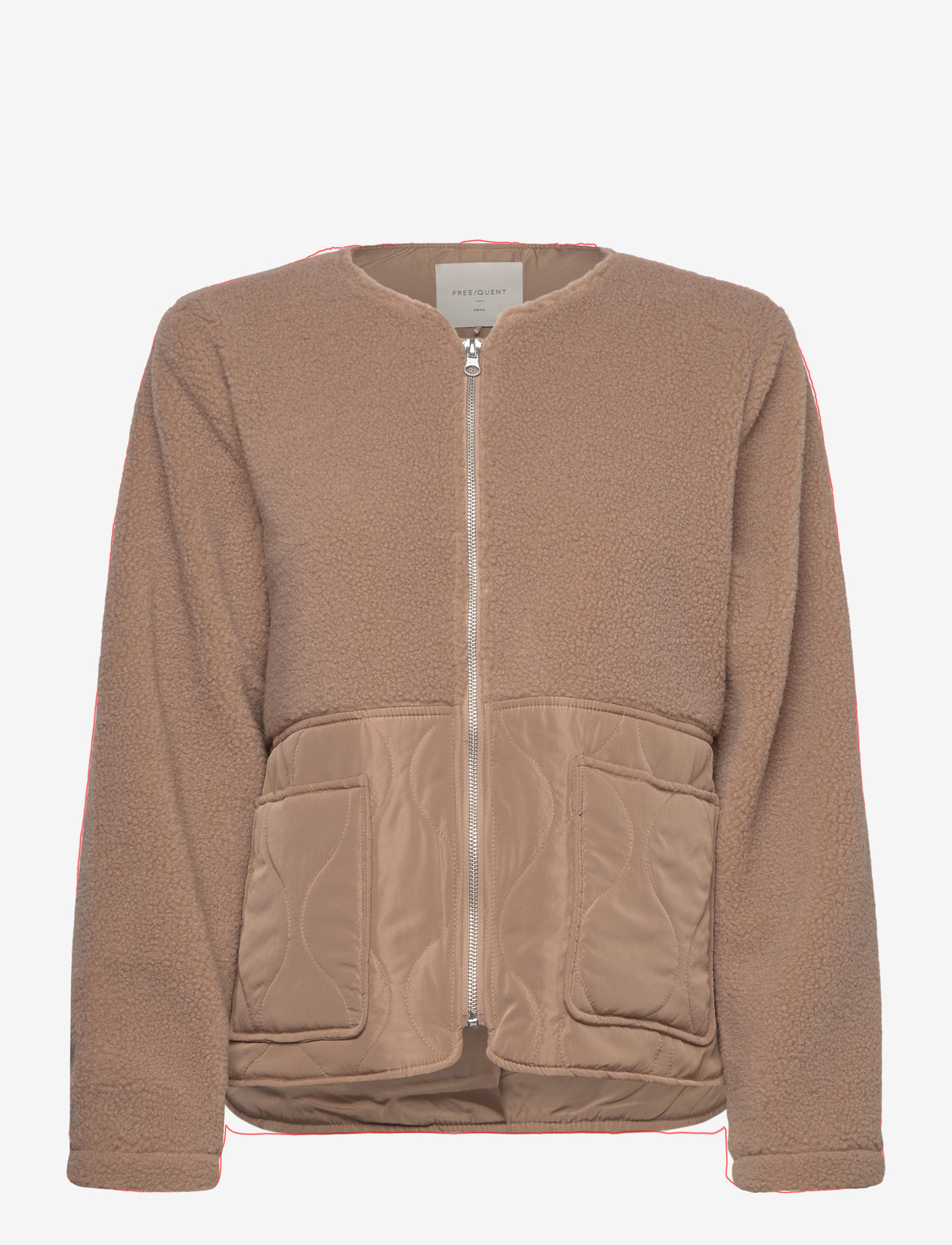 FREE/QUENT - FQAMRA-JACKET - forårsjakker - silver mink - 0