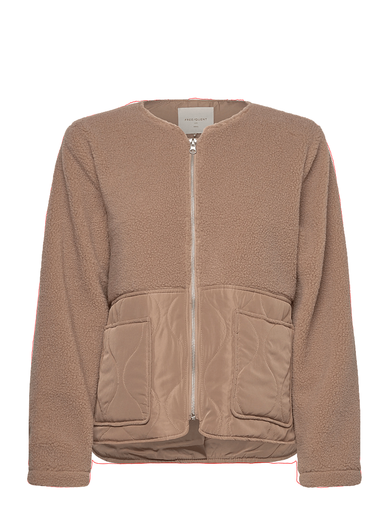 FREE/QUENT - FQAMRA-JACKET - forårsjakker - silver mink - 0