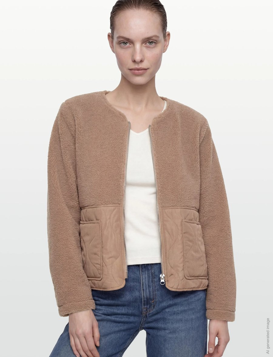 FREE/QUENT - FQAMRA-JACKET - frühlingsjacken - silver mink - 3