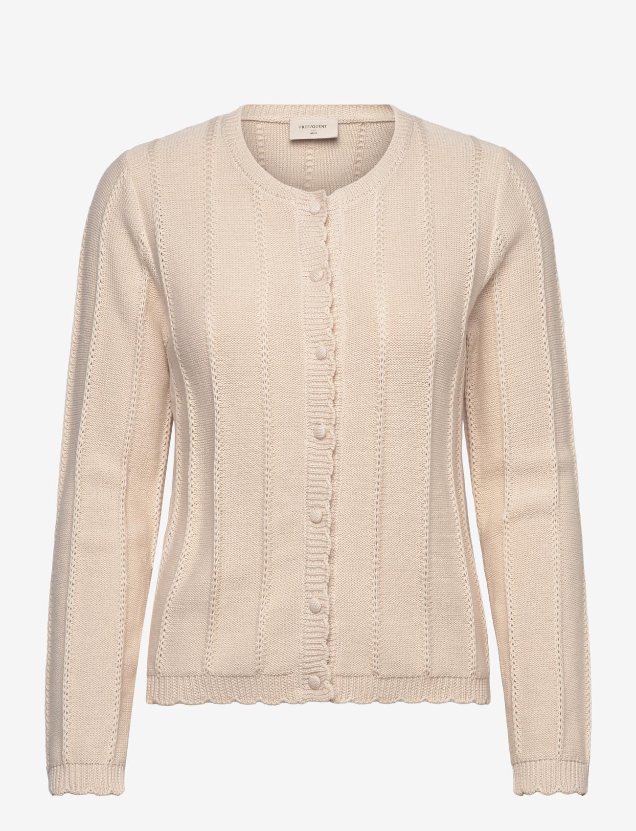 FREE/QUENT - FQMORA-CARDIGAN - cardigans - moonbeam - 1