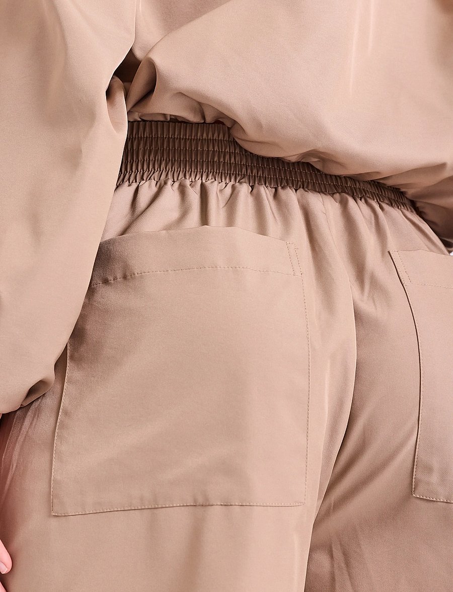 FREE/QUENT - FQRACHEL-PANTS - pantalons larges - silver mink - 4