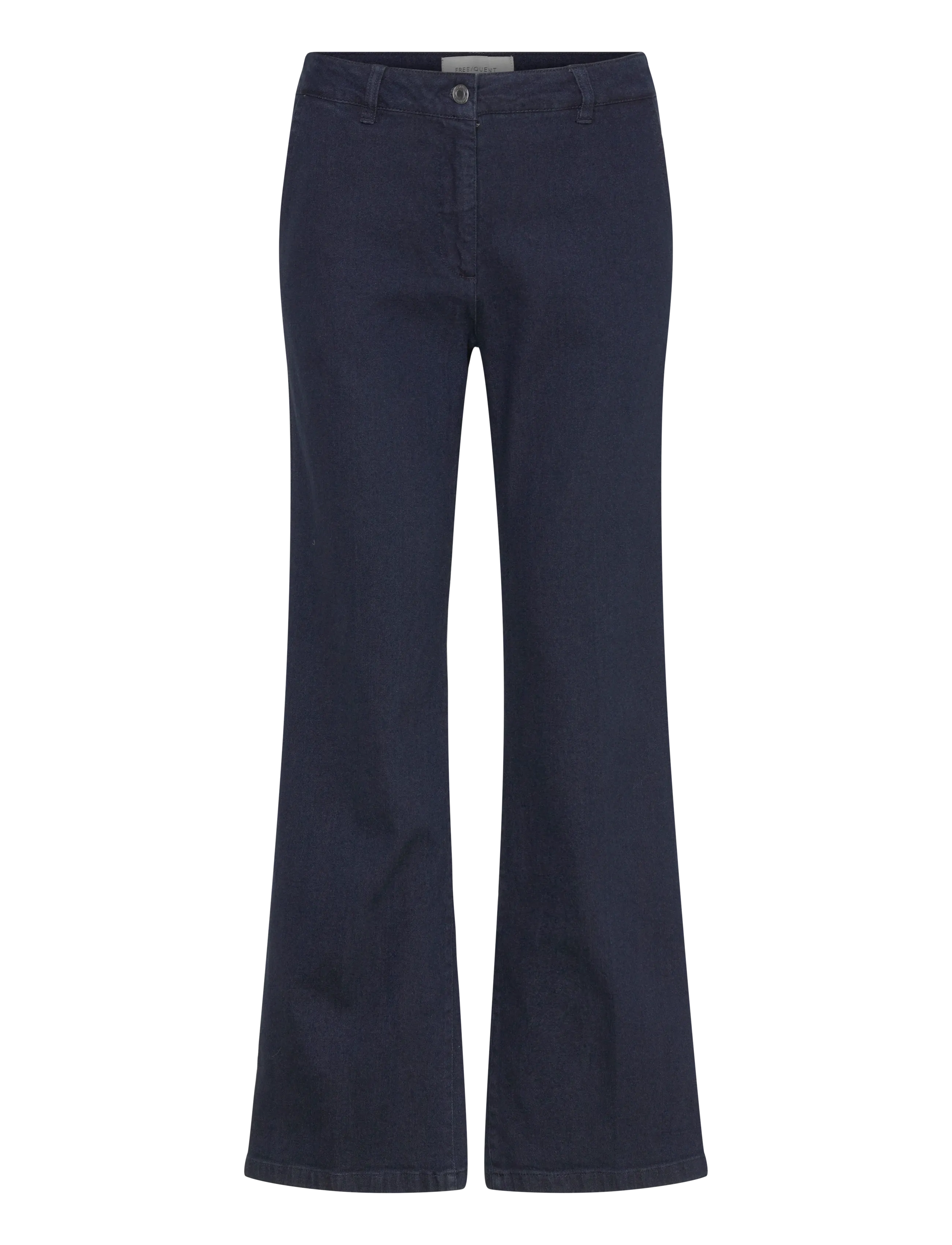 FREE/QUENT FQISODORO-PANTS - Tøj - DARK BLUE DENIM / navy