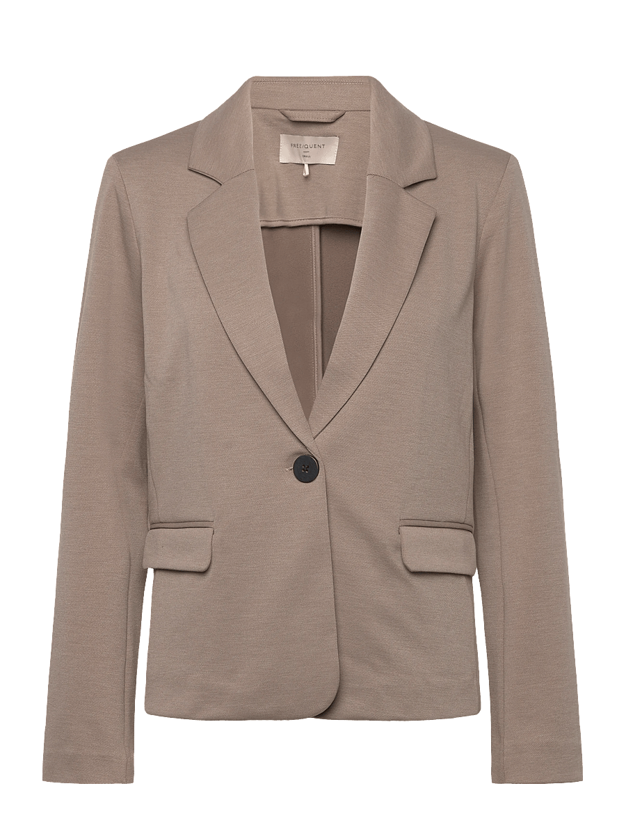 FREE/QUENT - FQNANNI-JACKET - einreihige blazer - desert taupe melange - 0