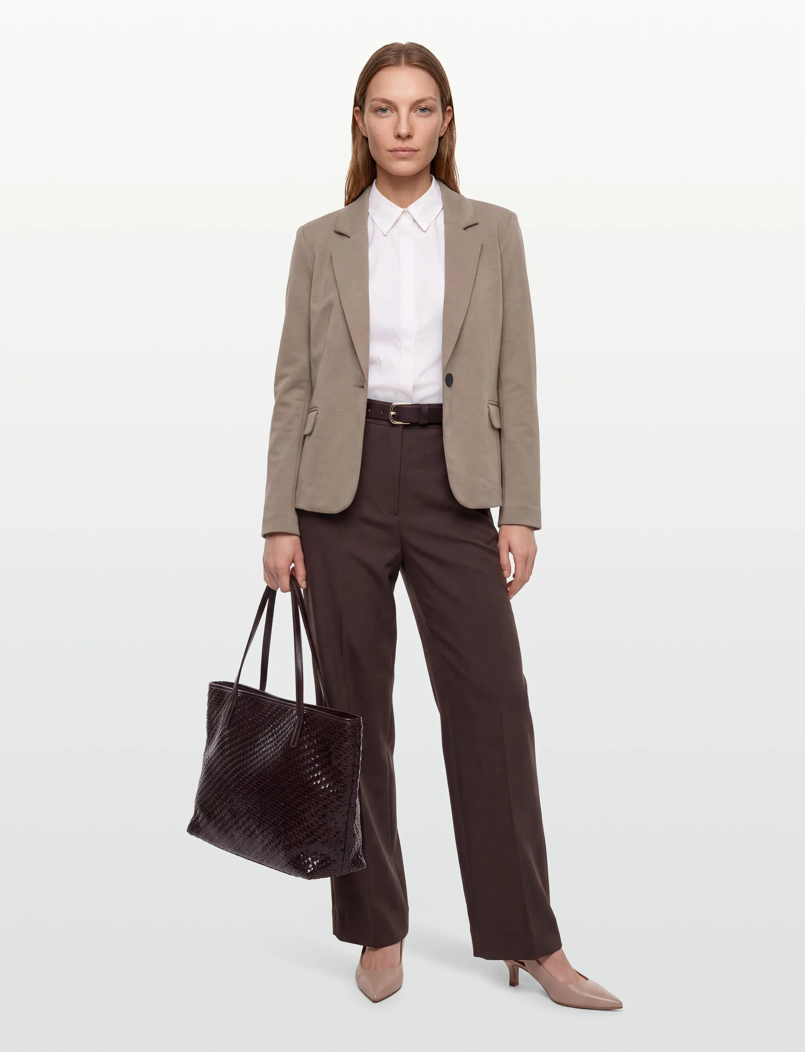 FREE/QUENT - FQNANNI-JACKET - party wear at outlet prices - desert taupe melange - 0