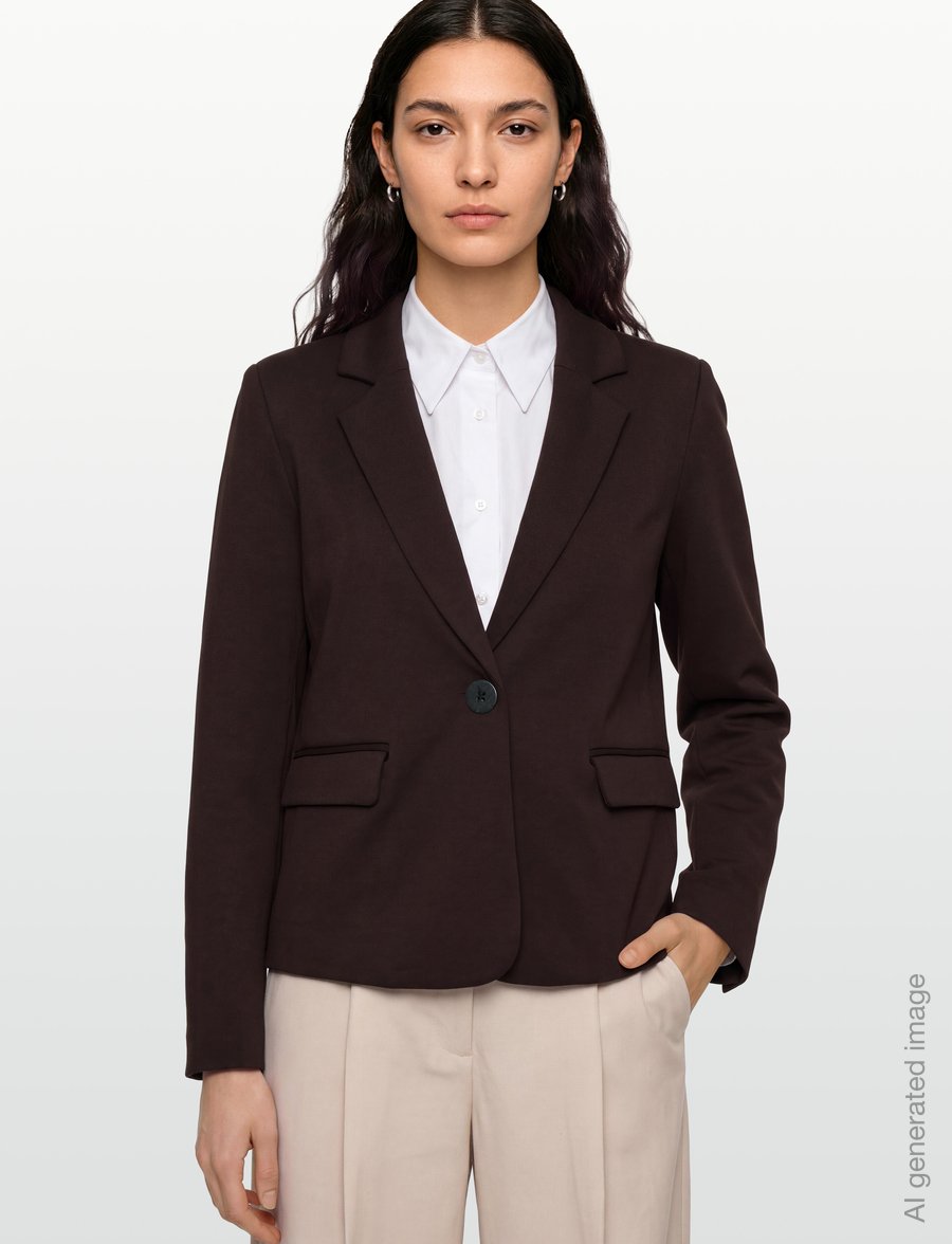 FREE/QUENT - FQNANNI-JACKET - enkelknäppta kavajer - mole - 3