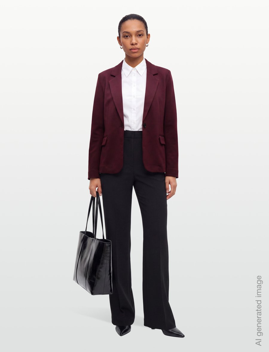 FREE/QUENT - FQNANNI-JACKET - enkeltradede blazere - port royale - 0