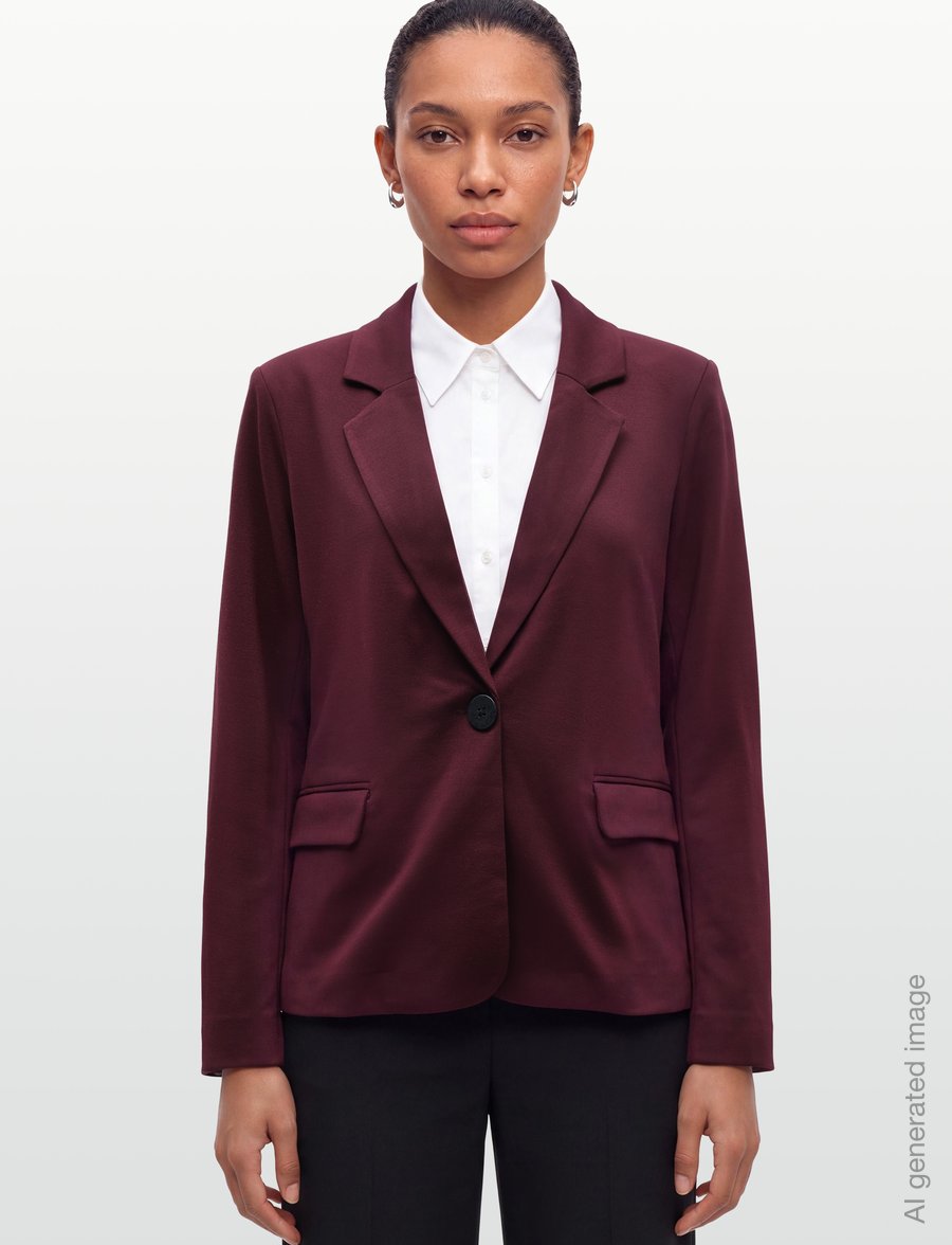 FREE/QUENT - FQNANNI-JACKET - enkeltradede blazere - port royale - 3
