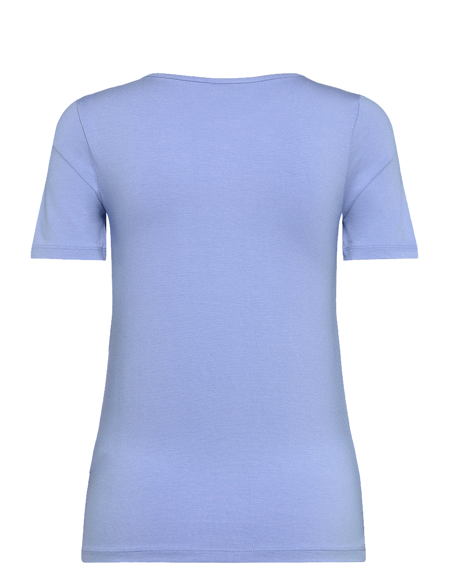 FREE/QUENT - FQLIANA-TEE - t-shirts - vista blue - 1