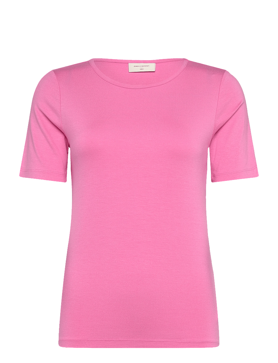 FREE/QUENT - FQLIANA-TEE - t-shirts - wild orchid - 0