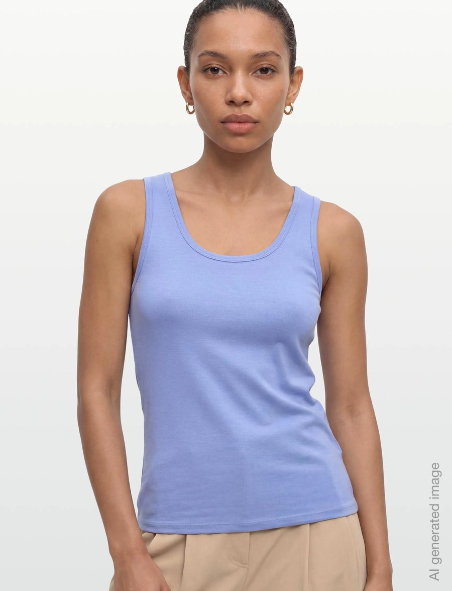 FREE/QUENT - FQLIANA-TOP - varrukateta topid - vista blue - 3