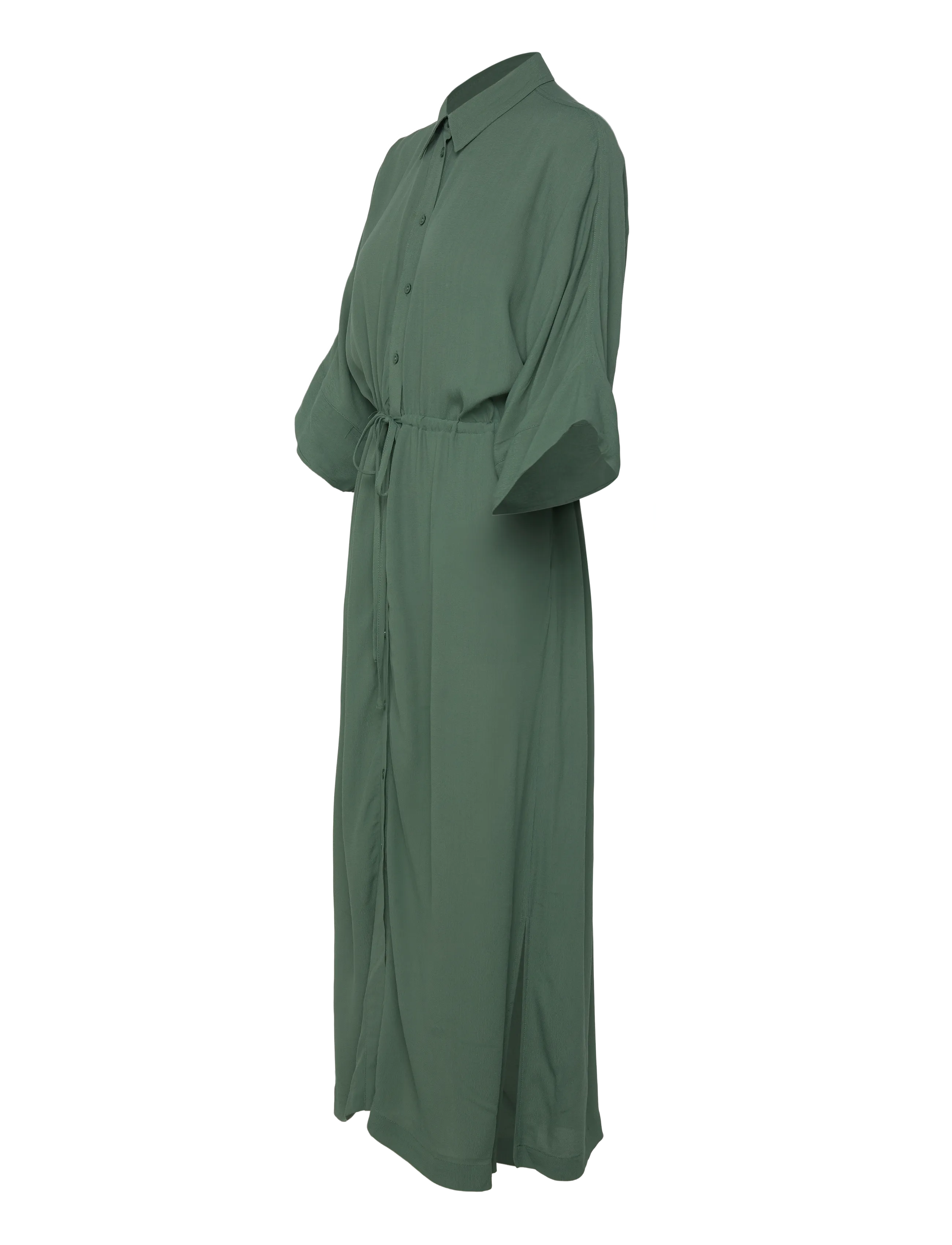 FREE/QUENT - FQLOVY-DRESS - skjortklänningar - dark forest - 2
