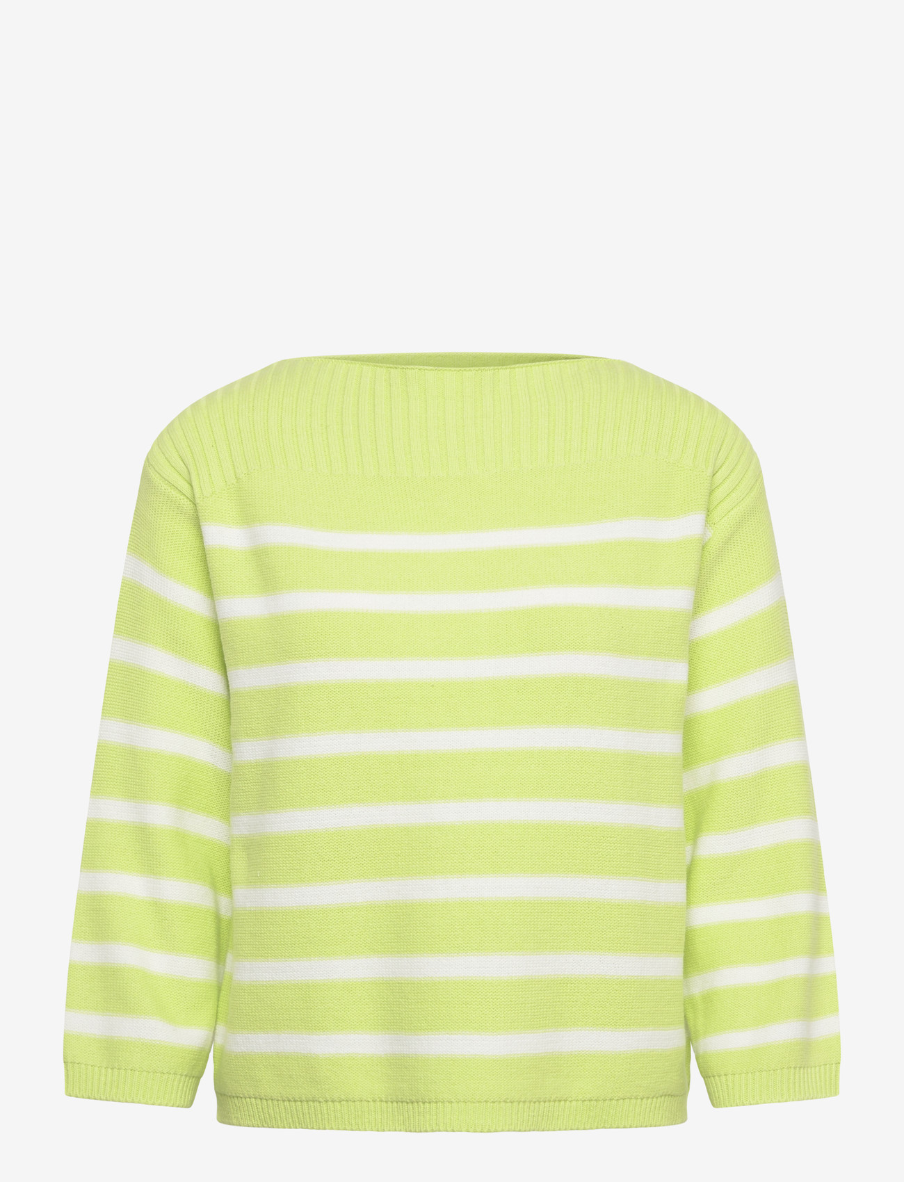 FREE/QUENT - FQSANA-PULLOVER - lägsta priserna - sharp green w. star off-white - 0