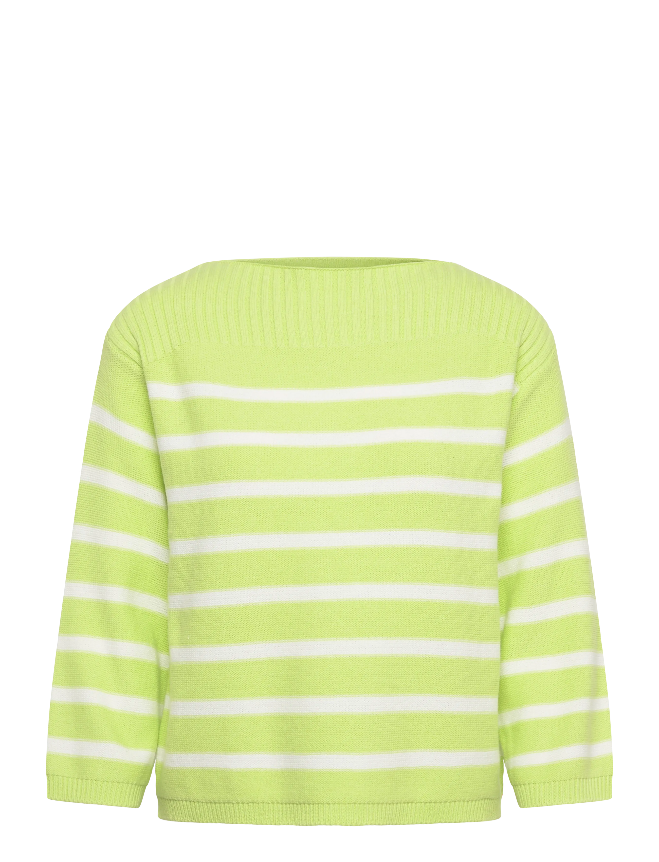 FREE/QUENT FQSANA-PULLOVER - FREE|QUENT - SHARP GREEN W. STAR OFF-WHITE / green