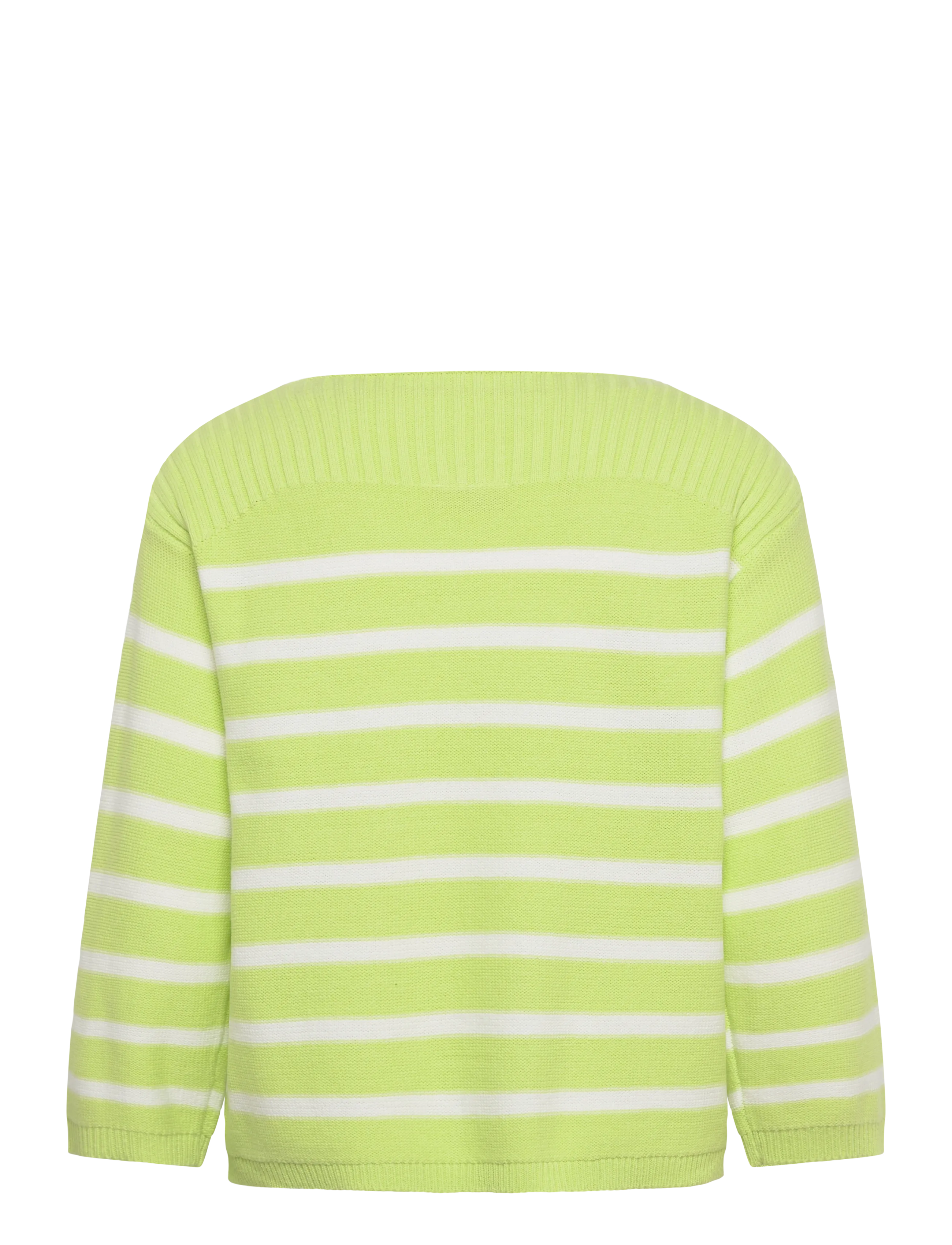 FREE/QUENT - FQSANA-PULLOVER - megztiniai - sharp green w. star off-white - 1