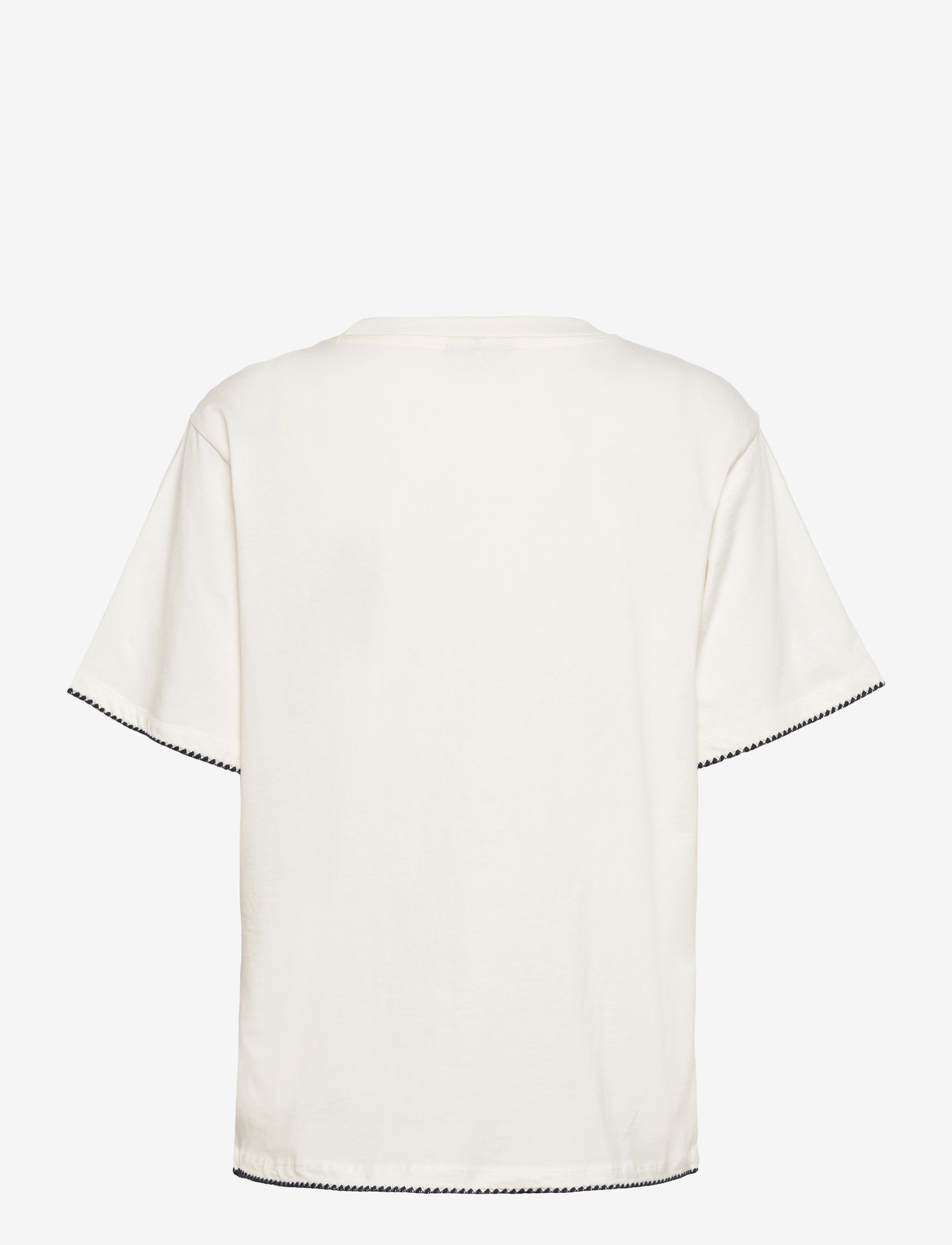 FREE/QUENT - FQSORANA-TEE - laveste priser - star off-white w. navy blazer - 2