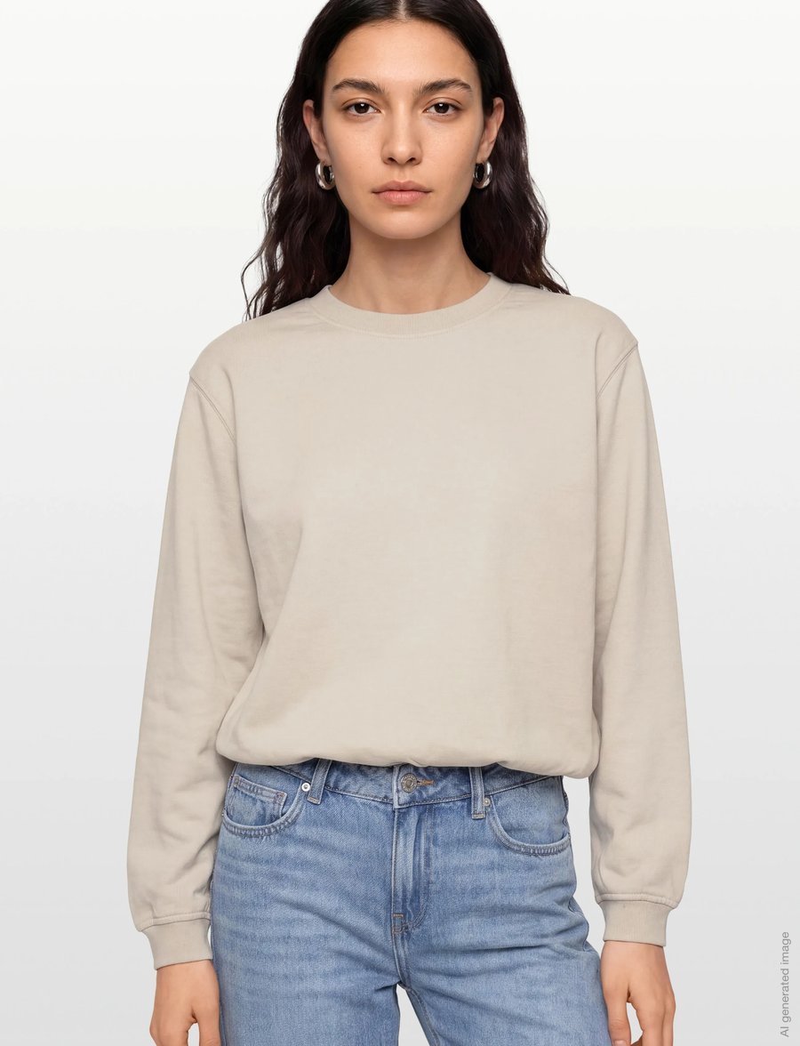 FREE/QUENT - FQSAIDA-PULLOVER - sweatshirts - moonbeam - 3