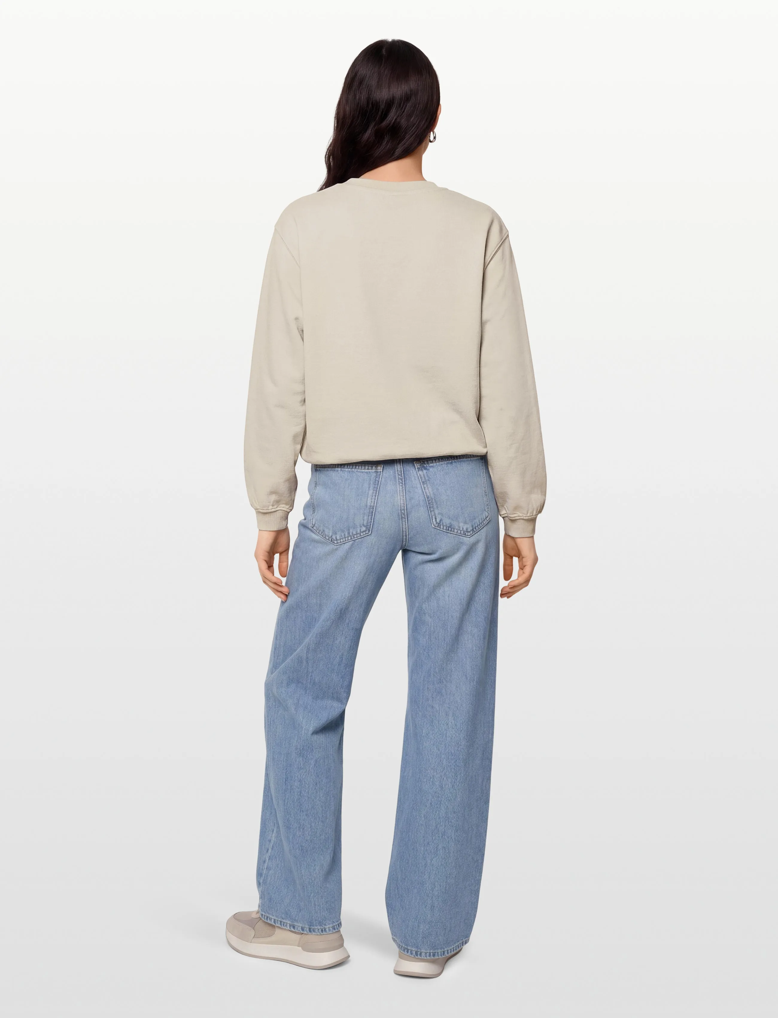FREE/QUENT - FQSAIDA-PULLOVER - kapuutsiga dressipluusid - moonbeam - 4
