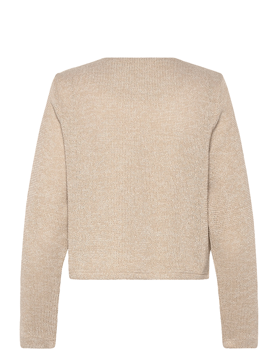 FREE/QUENT - FQZALE-JACKET - strickjacken - silver mink melange - 2