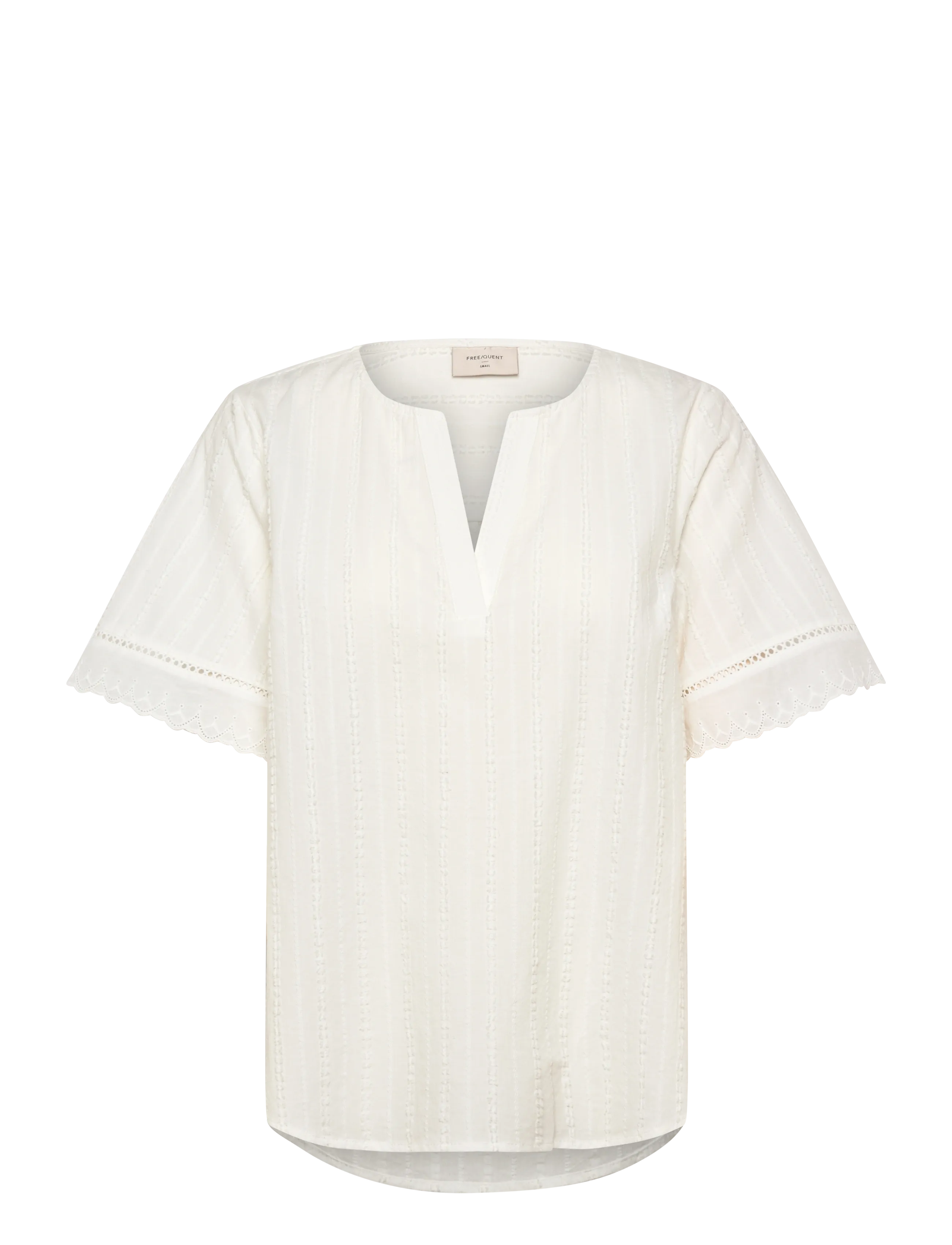 FREE/QUENT FQANE-BLOUSE - Kläder - STAR OFF-WHITE / white