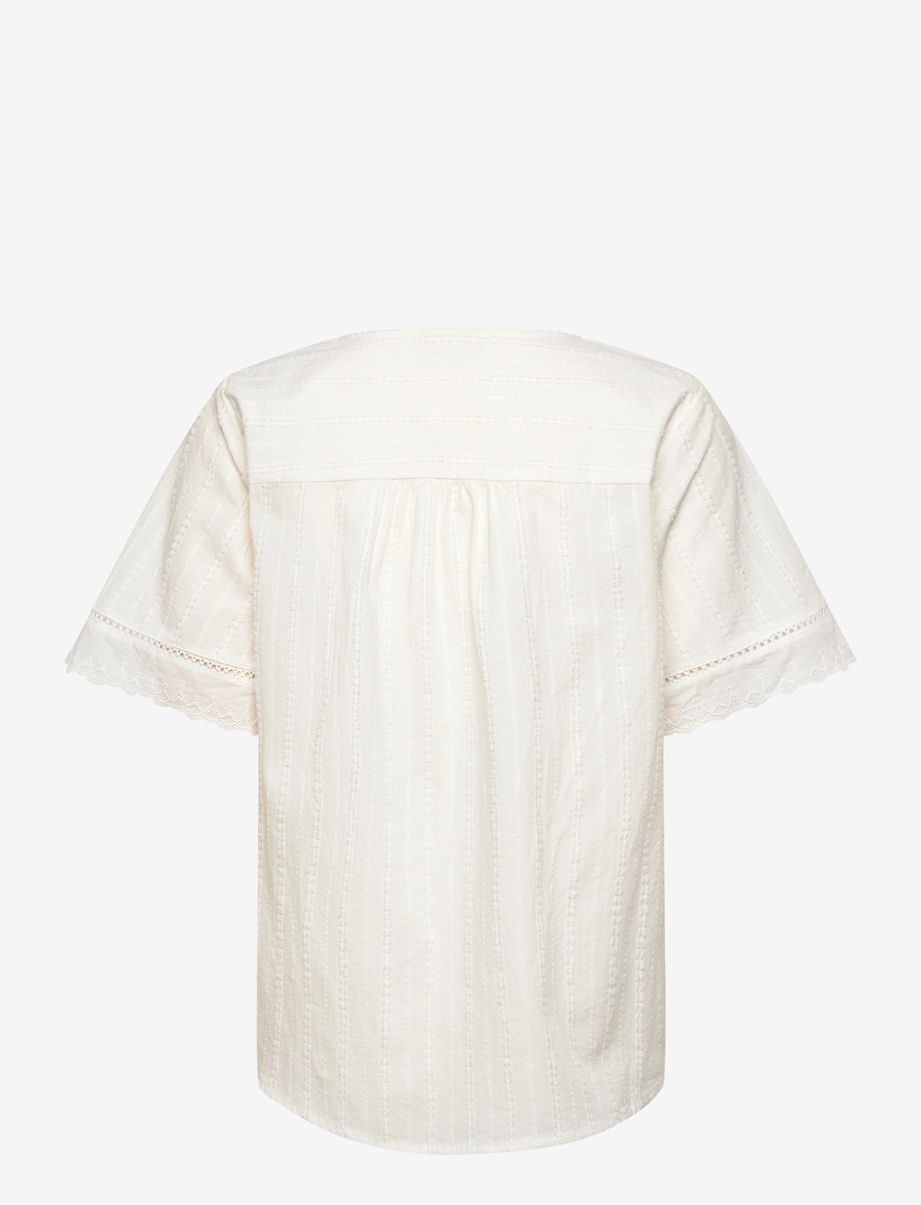 FREE/QUENT - FQANE-BLOUSE - kurzämlige blusen - star off-white - 2