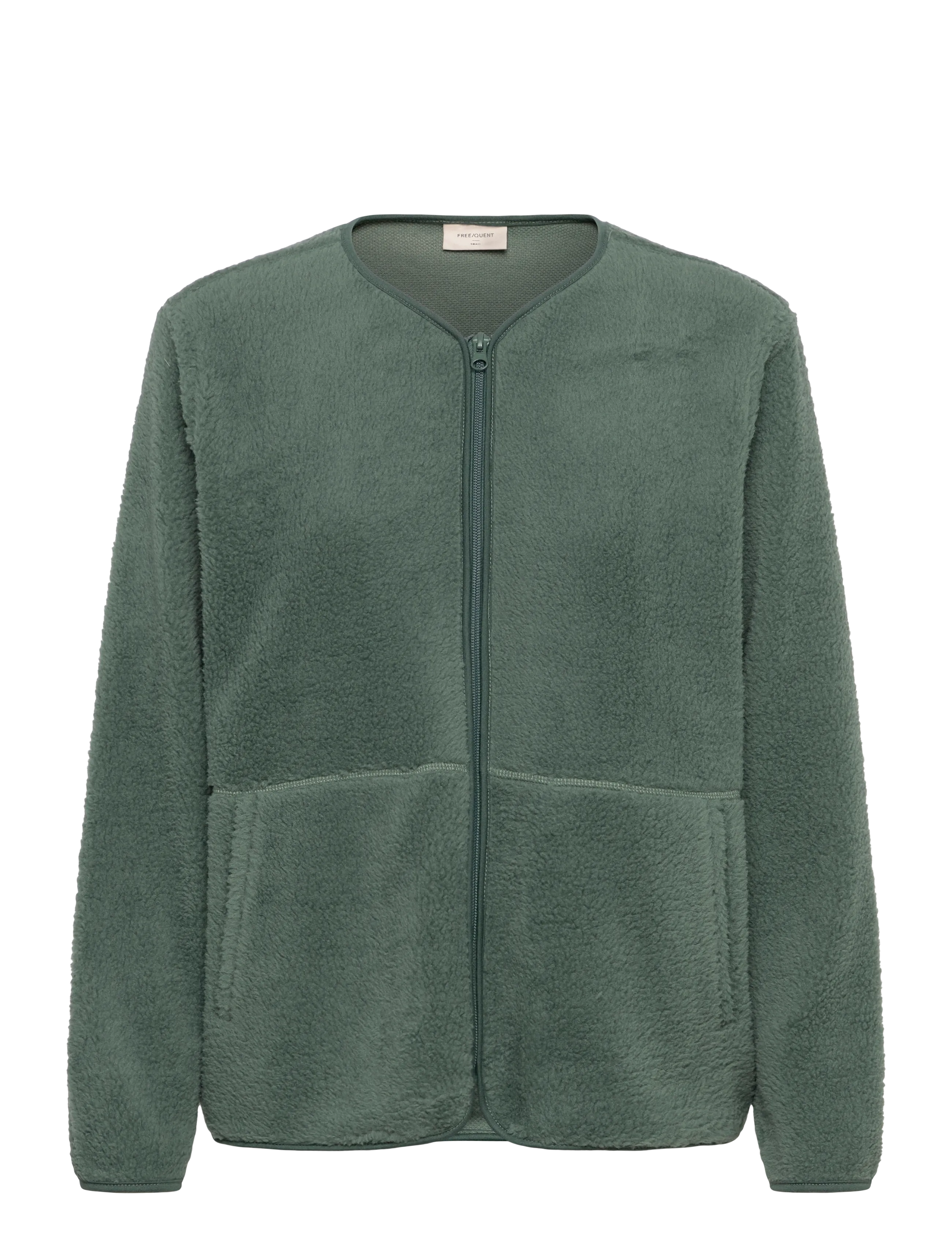 FREE/QUENT FQTEDDY-JACKET - Tøj - DARK FOREST / khaki/green