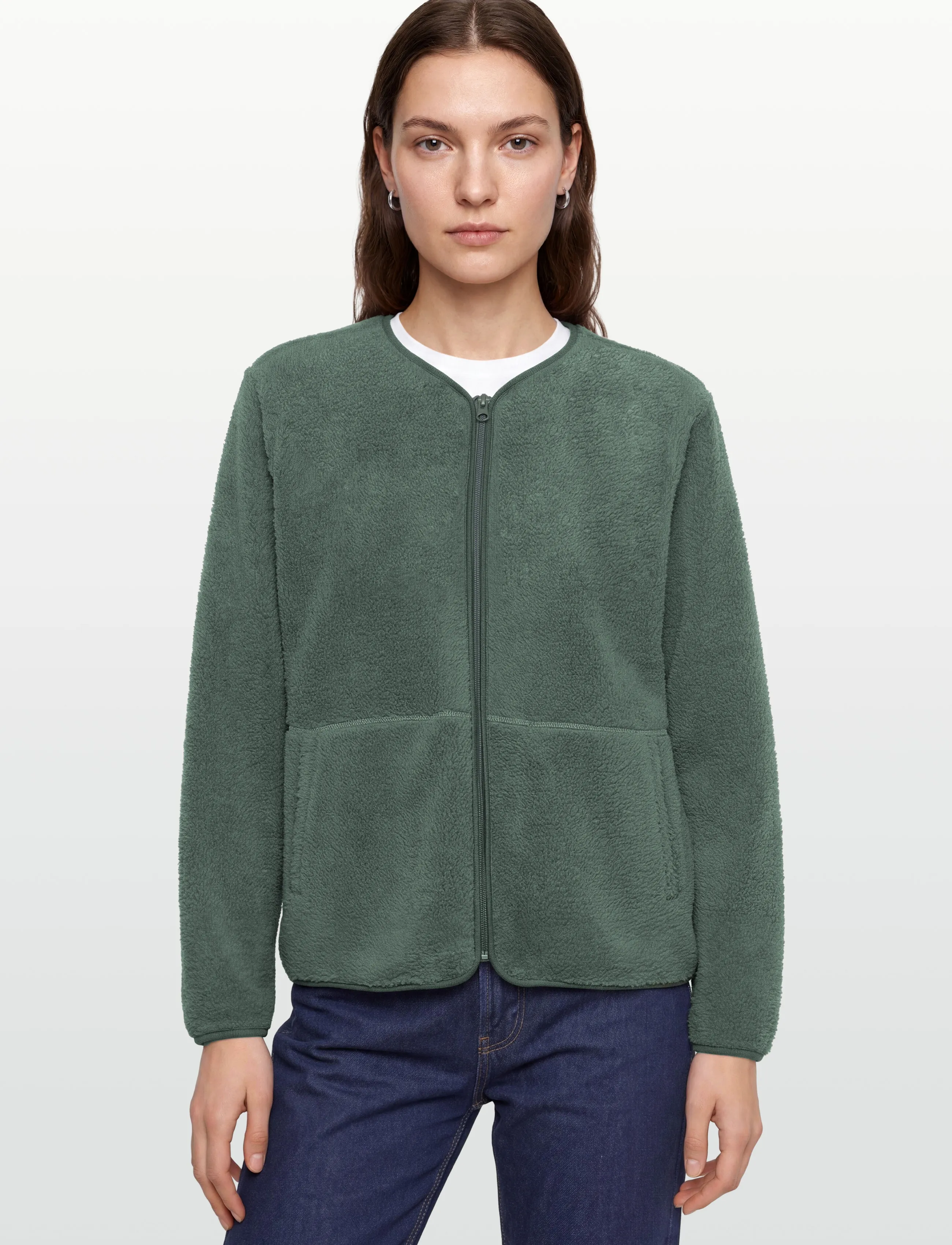 FREE/QUENT - FQTEDDY-JACKET - outerwear - dark forest - 3