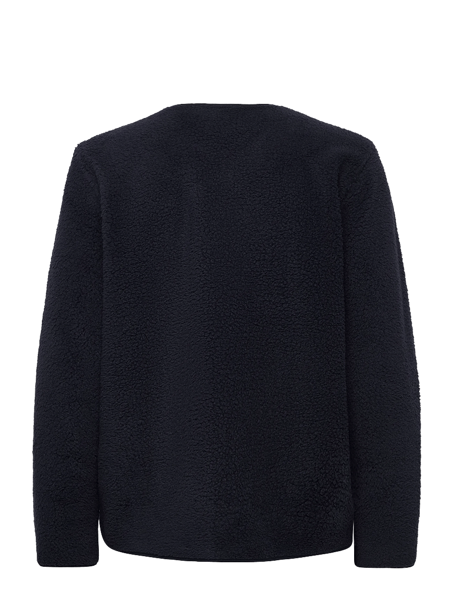 FREE/QUENT - FQTEDDY-JACKET - kunstpelz - navy blazer - 1