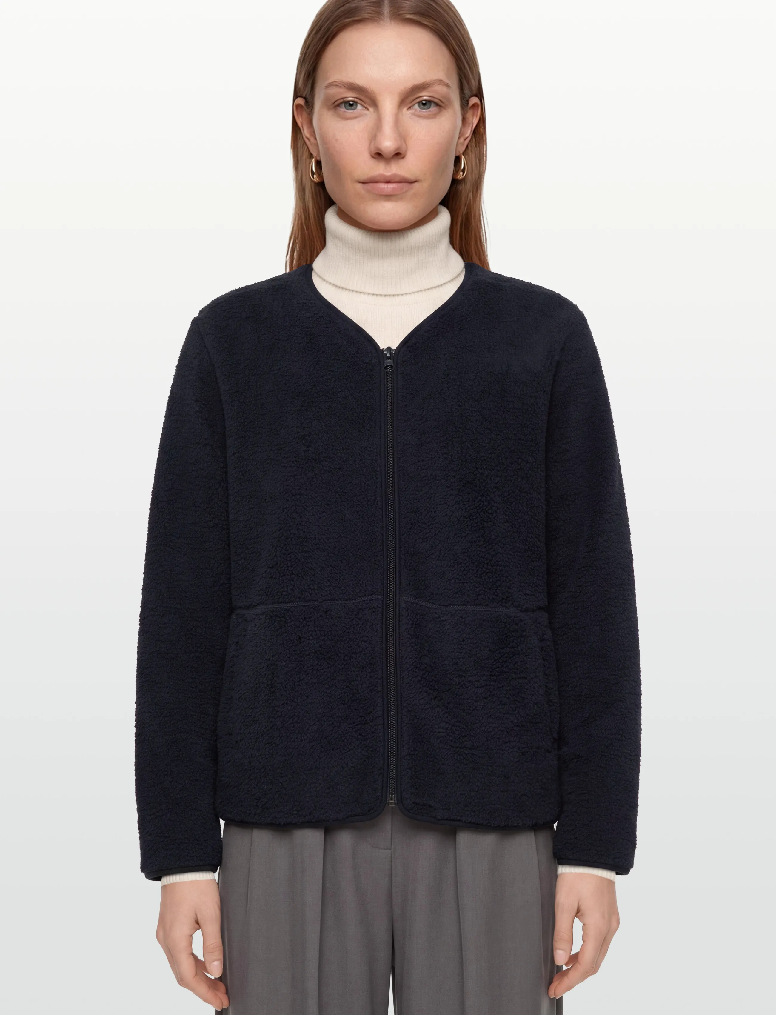 FREE/QUENT - FQTEDDY-JACKET - odzież wierzchnia - navy blazer - 3