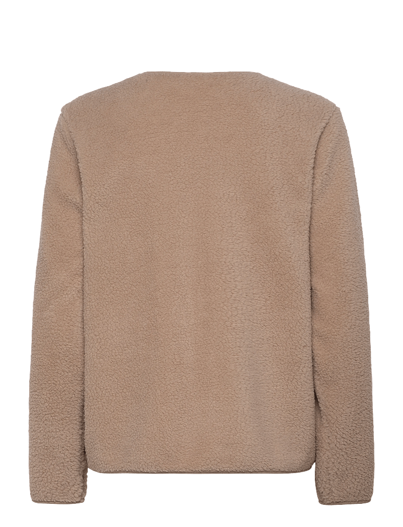 FREE/QUENT - FQTEDDY-JACKET - kunstpelz - simply taupe - 1
