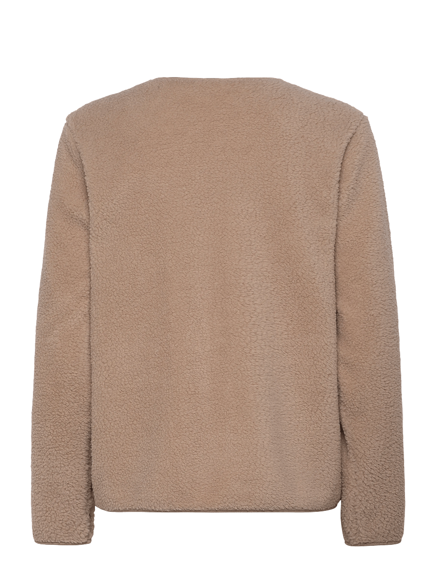 FREE/QUENT - FQTEDDY-JACKET - kunstpelz - simply taupe - 1
