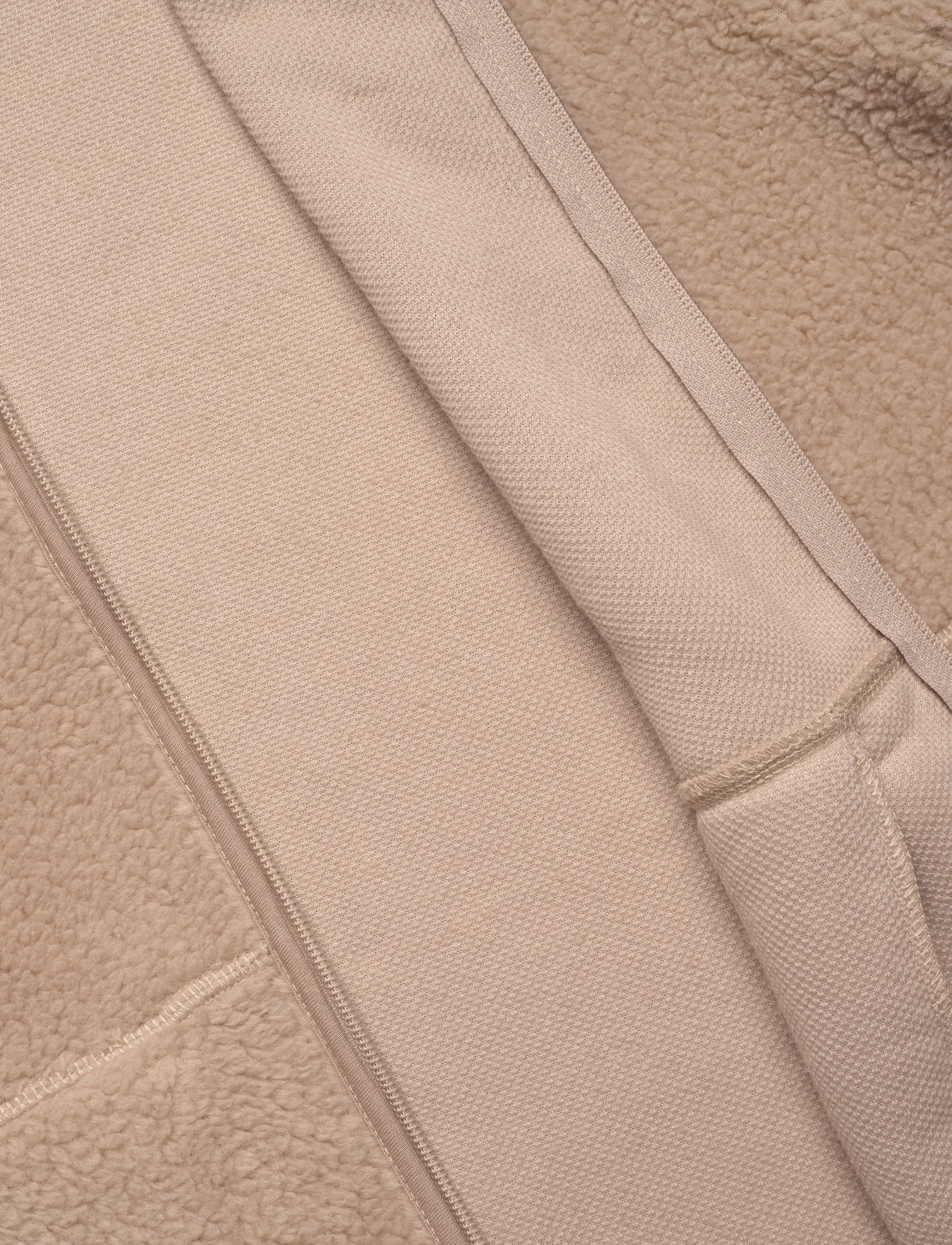 FREE/QUENT - FQTEDDY-JACKET - kunstkarusnahk - simply taupe - 4
