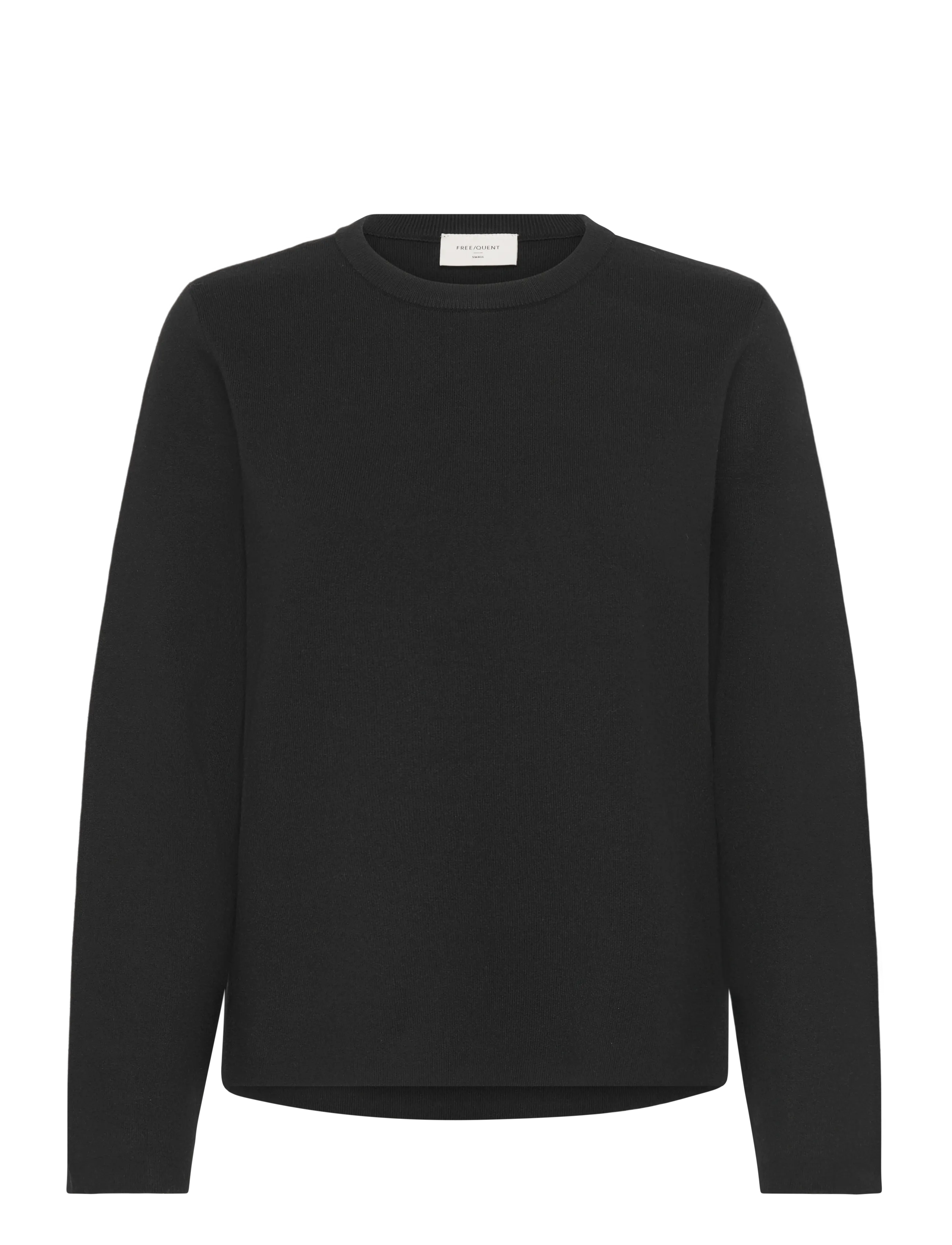 FREE/QUENT FQDREW-PULLOVER - Trøjer - BLACK / black
