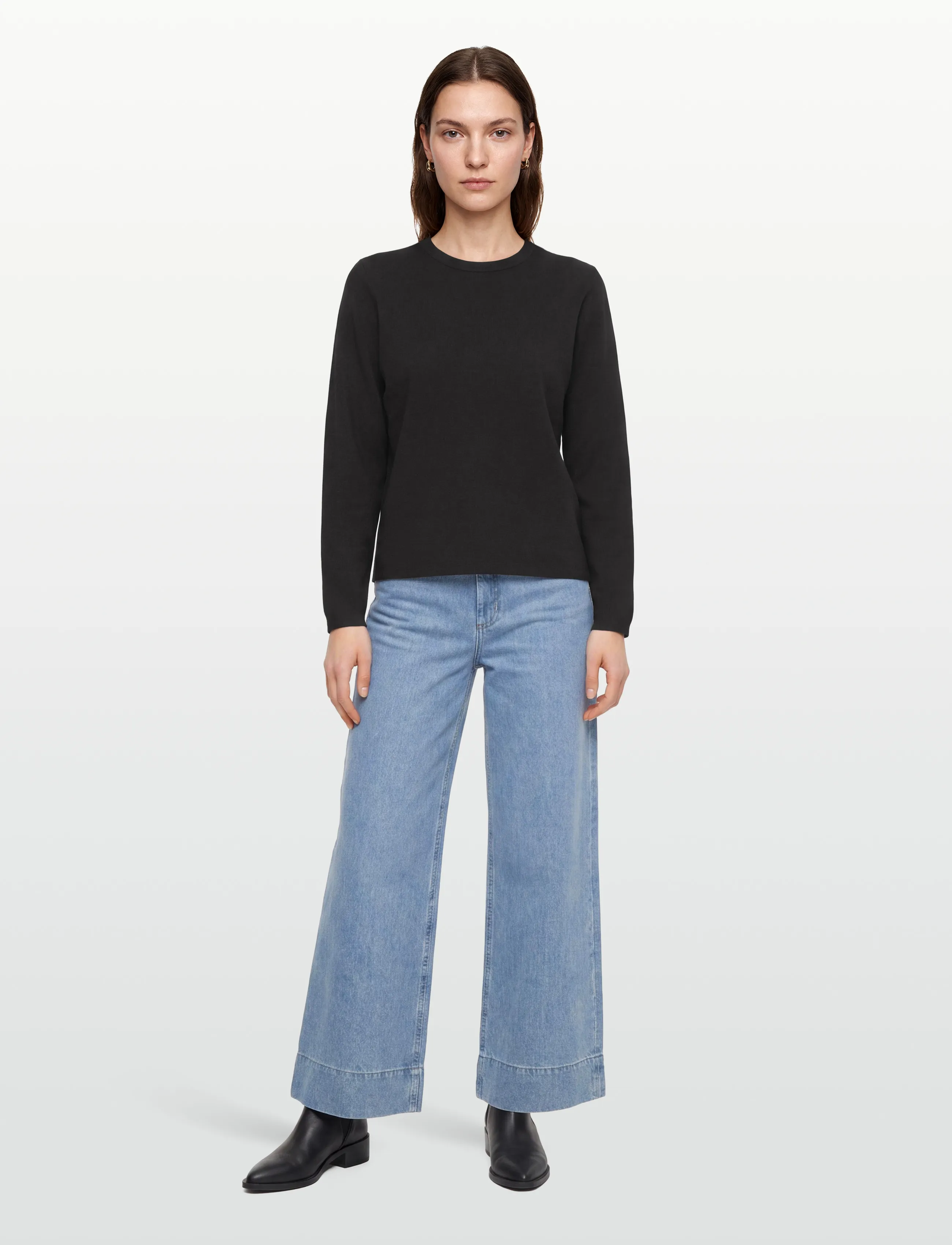 FREE/QUENT Fqdrew-Pullover, M, Knitwear, Schwarz - Jumpers, Frauen