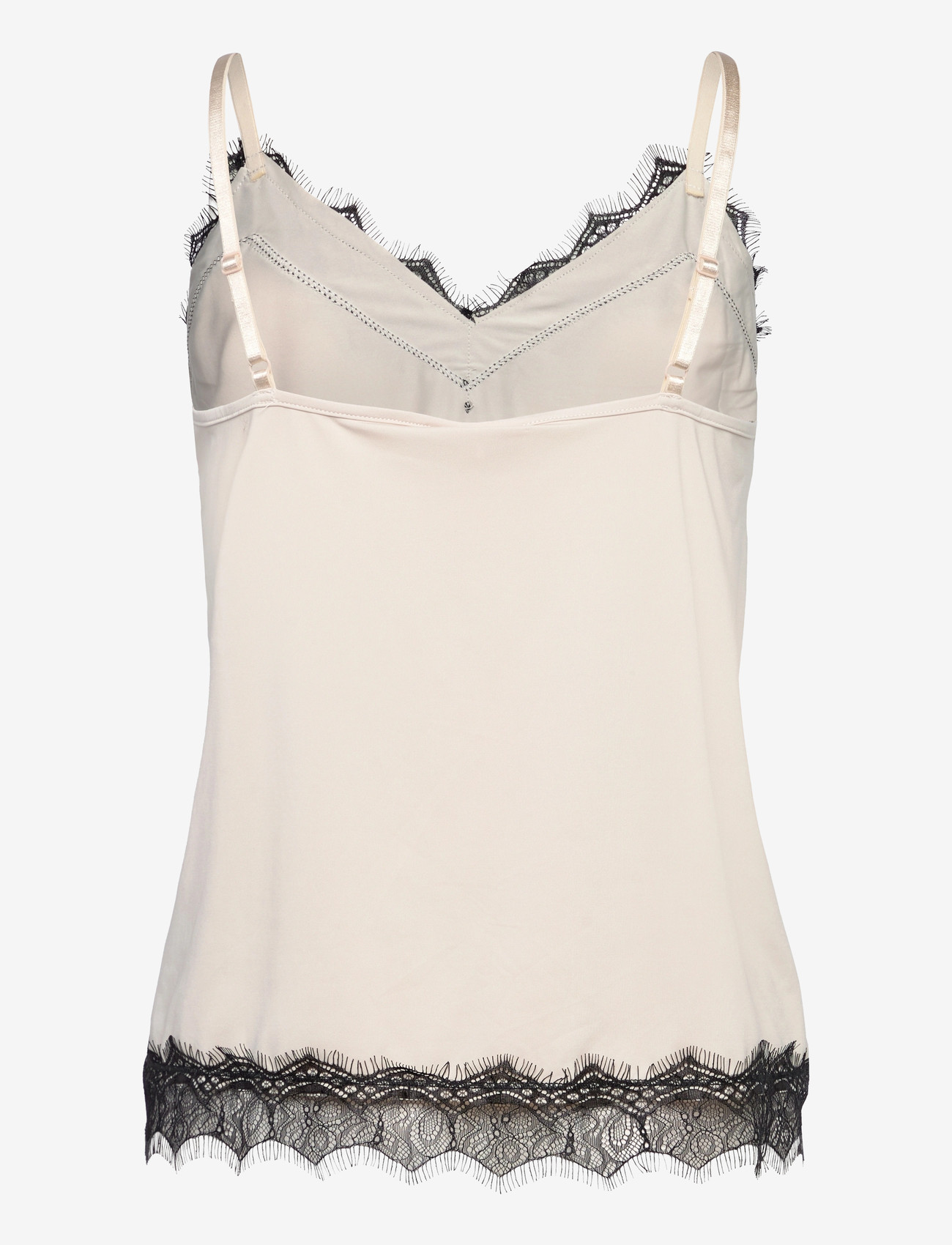 FREE/QUENT - FQBICCO-TOP - Ärmellose tops - moonbeam w. black - 2