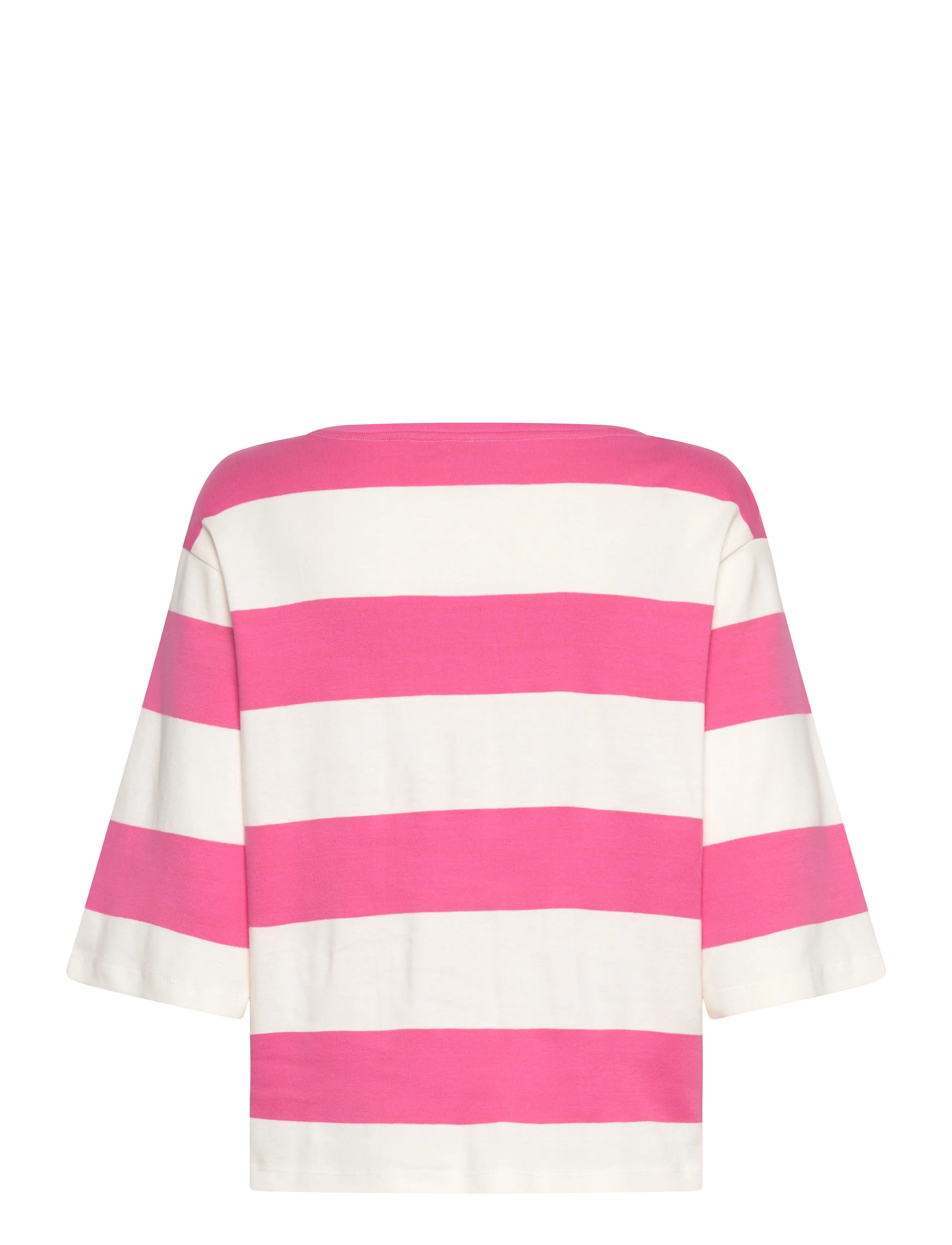 FREE/QUENT - FQFAMILA-TEE - t-shirts - star off-white w. wild orchid - 2
