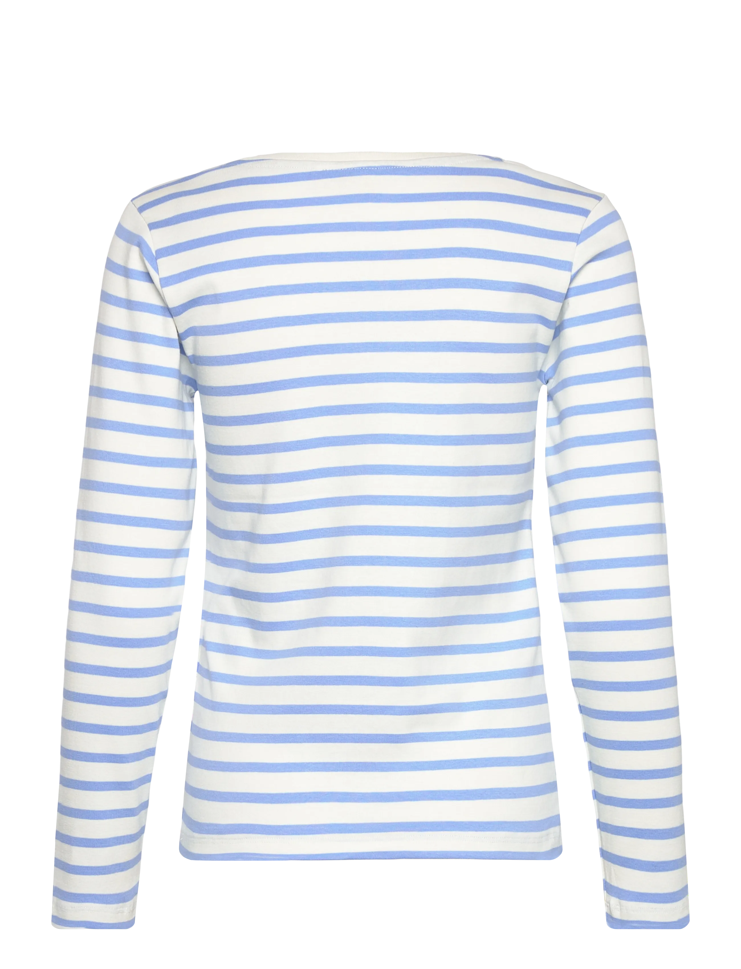 FREE/QUENT - FQFAMILA-TEE - långärmade toppar - star off-white w. vista blue - 2