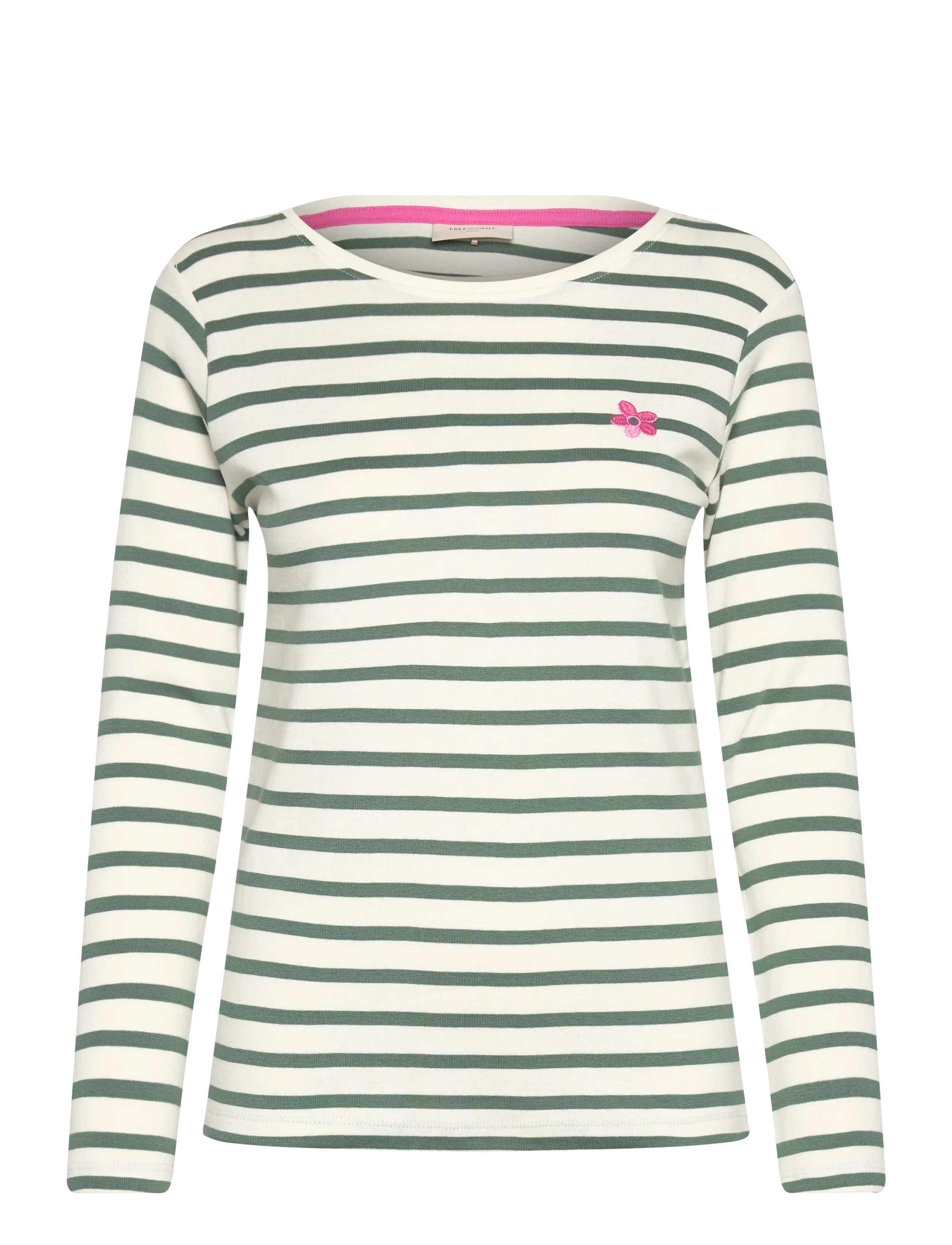 FREE/QUENT FQFAMILA-TEE - FREE|QUENT - STAR OFF-WHITE W. DARK FOREST / multi