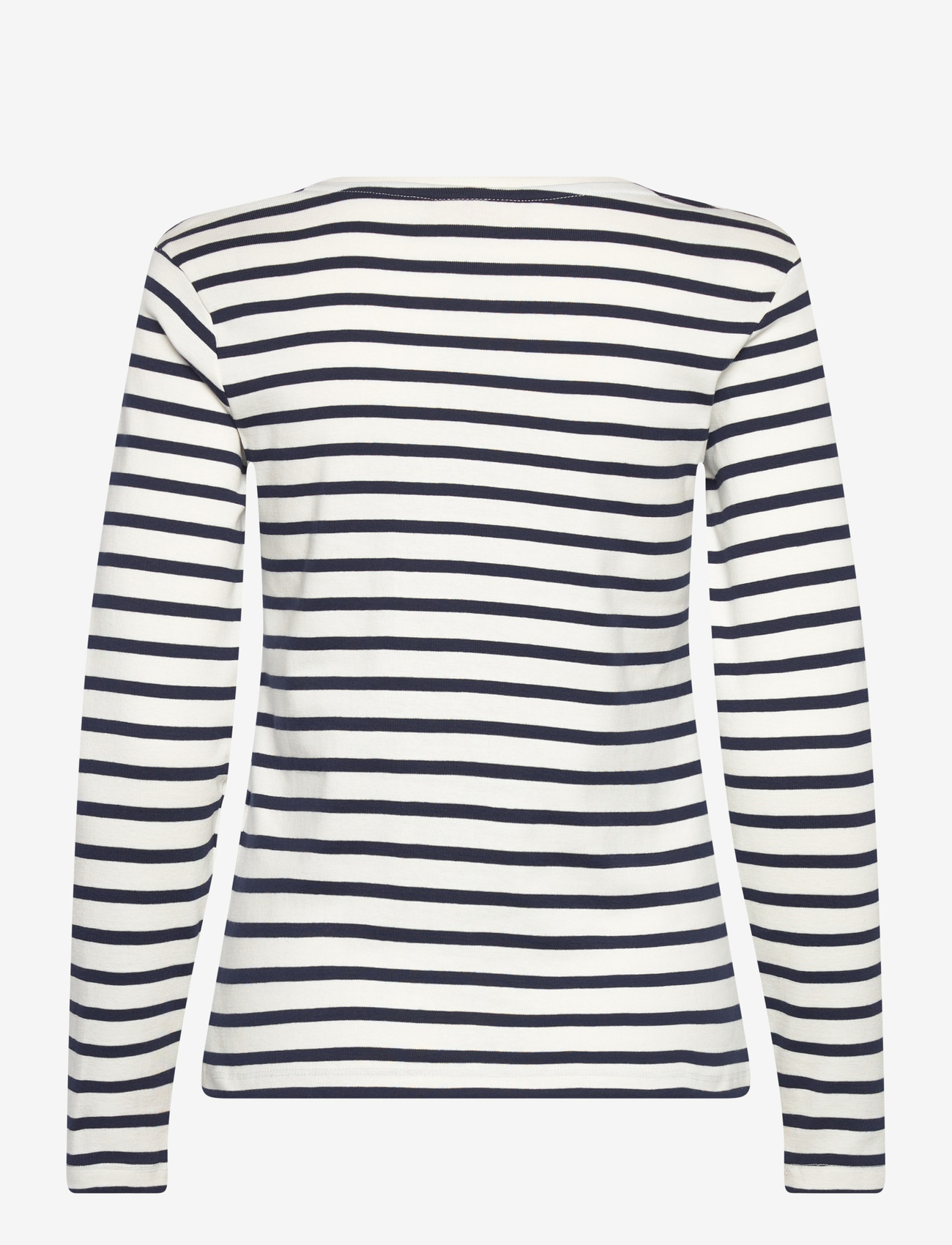 FREE/QUENT - FQFAMILA-TEE - långärmade toppar - star off-white w. navy blazer - 1