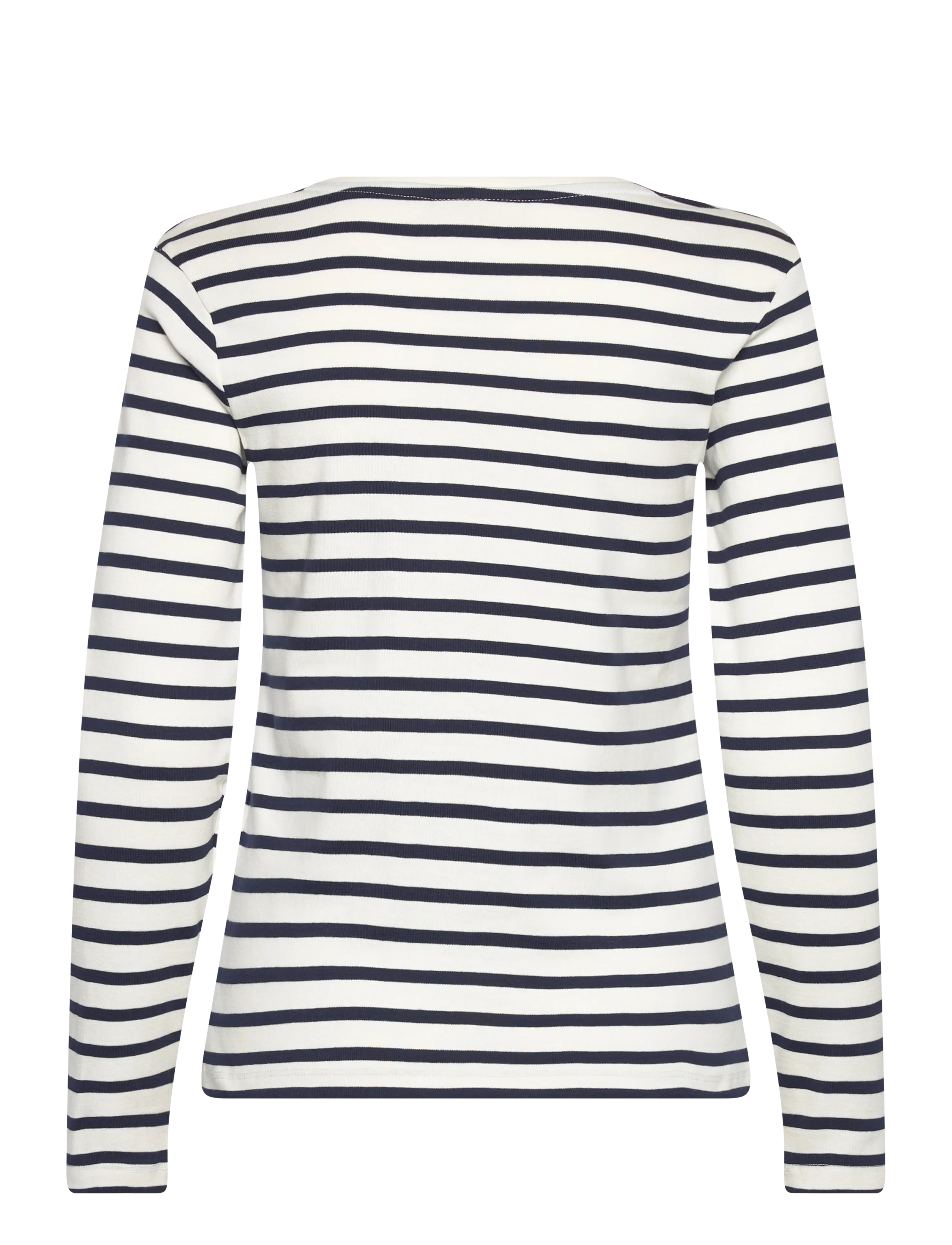FREE/QUENT - FQFAMILA-TEE - long-sleeved tops - star off-white w. navy blazer - 2